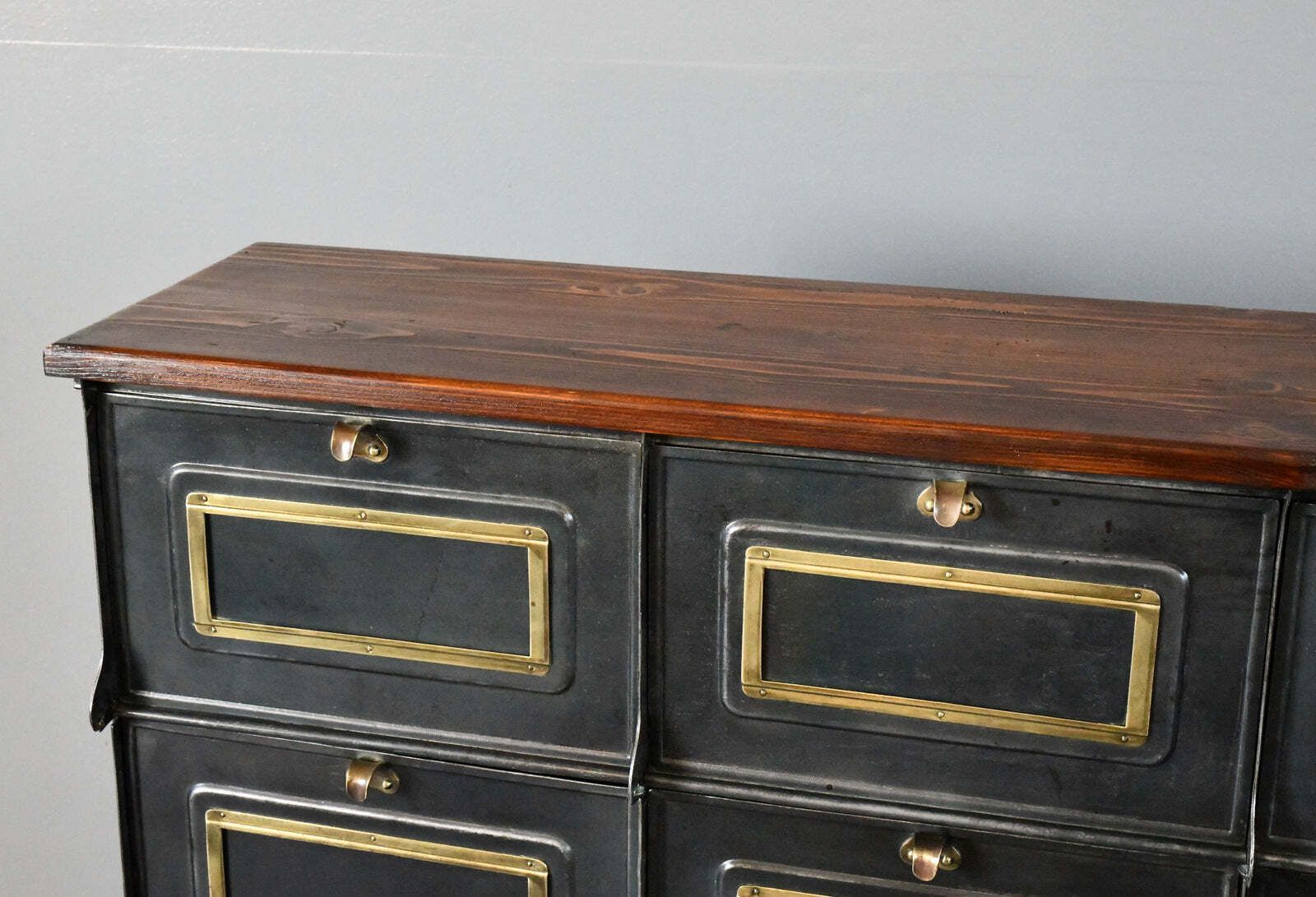 Wolf Netter And Jacobi Strafor Clapets Industrial Cabinet Circa 1910 photo Furniture
