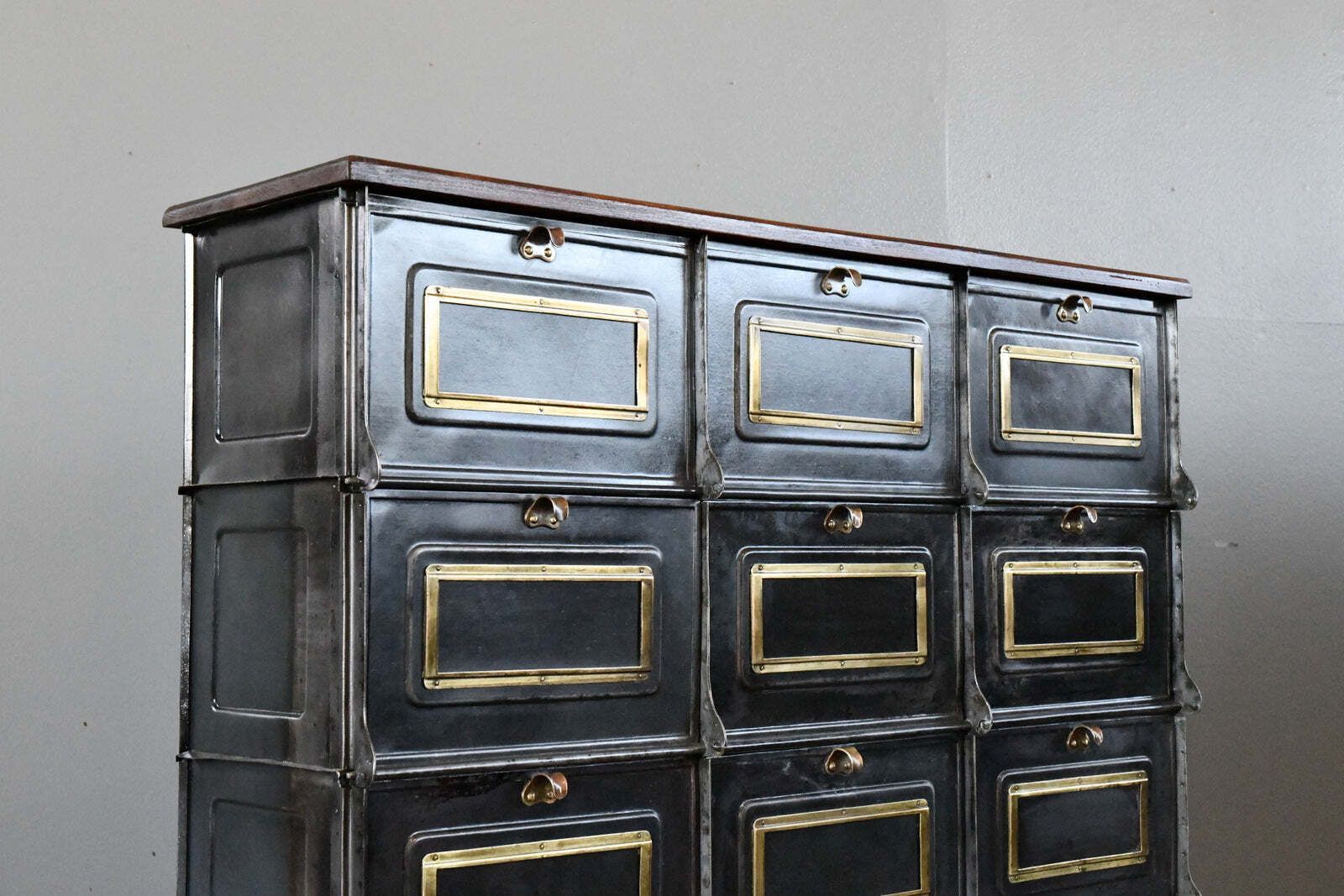 Wolf Netter And Jacobi Strafor Clapets Industrial Cabinet Circa 1910 photo vintage