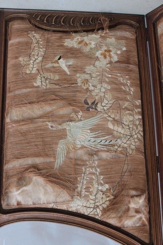 Louis XV Screen Walnut 20th photo vinterior
