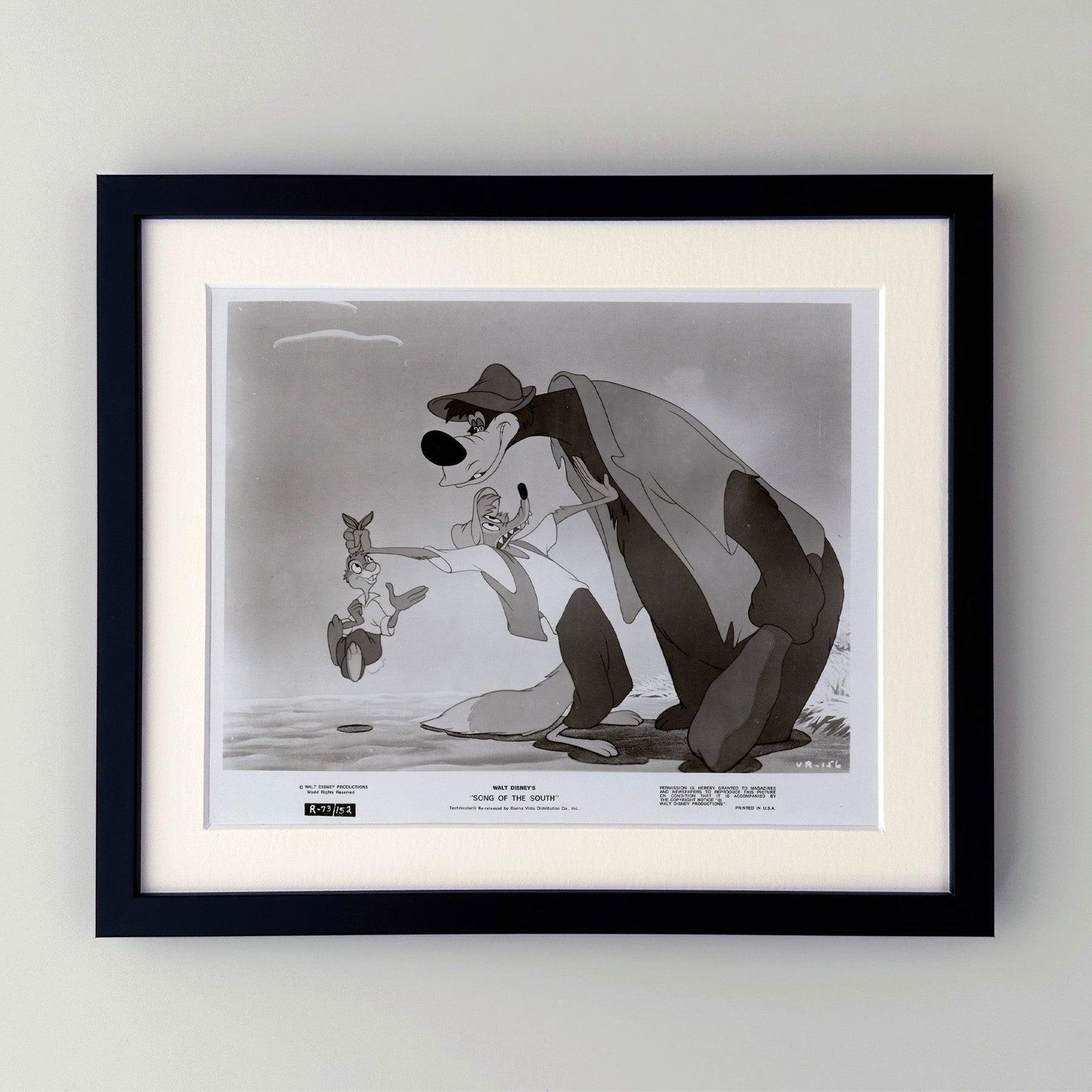 Song Of The South (1946) Press Publicity Still   Framed photo furniture