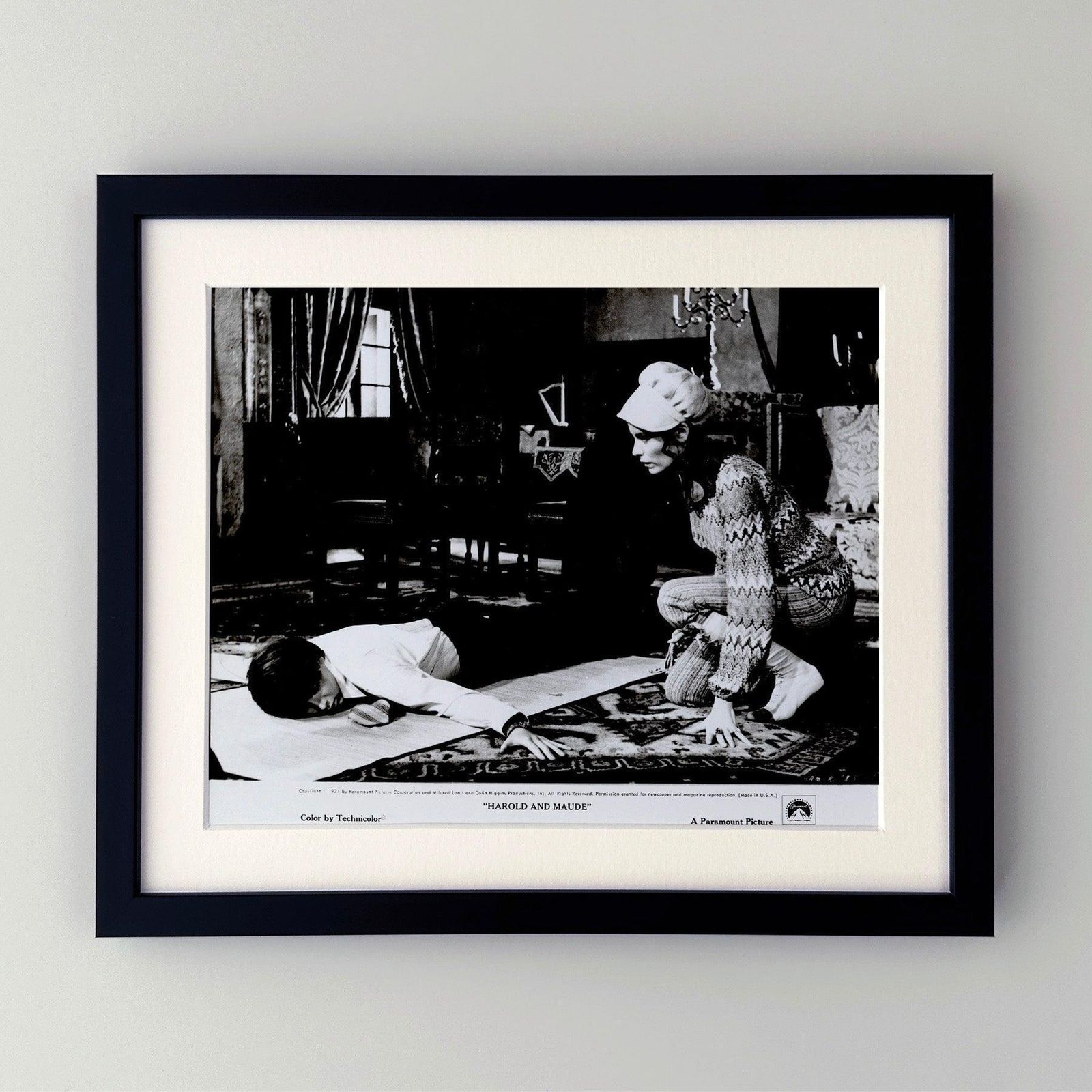 Photo de presse Harold And Maude (1971), encadrée photo furniture