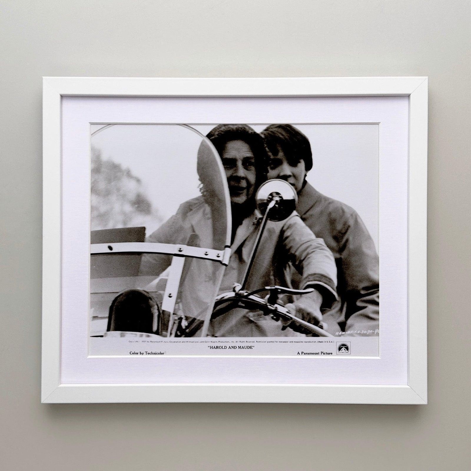 Photo de presse Harold And Maude (1971), encadrée photo for sale