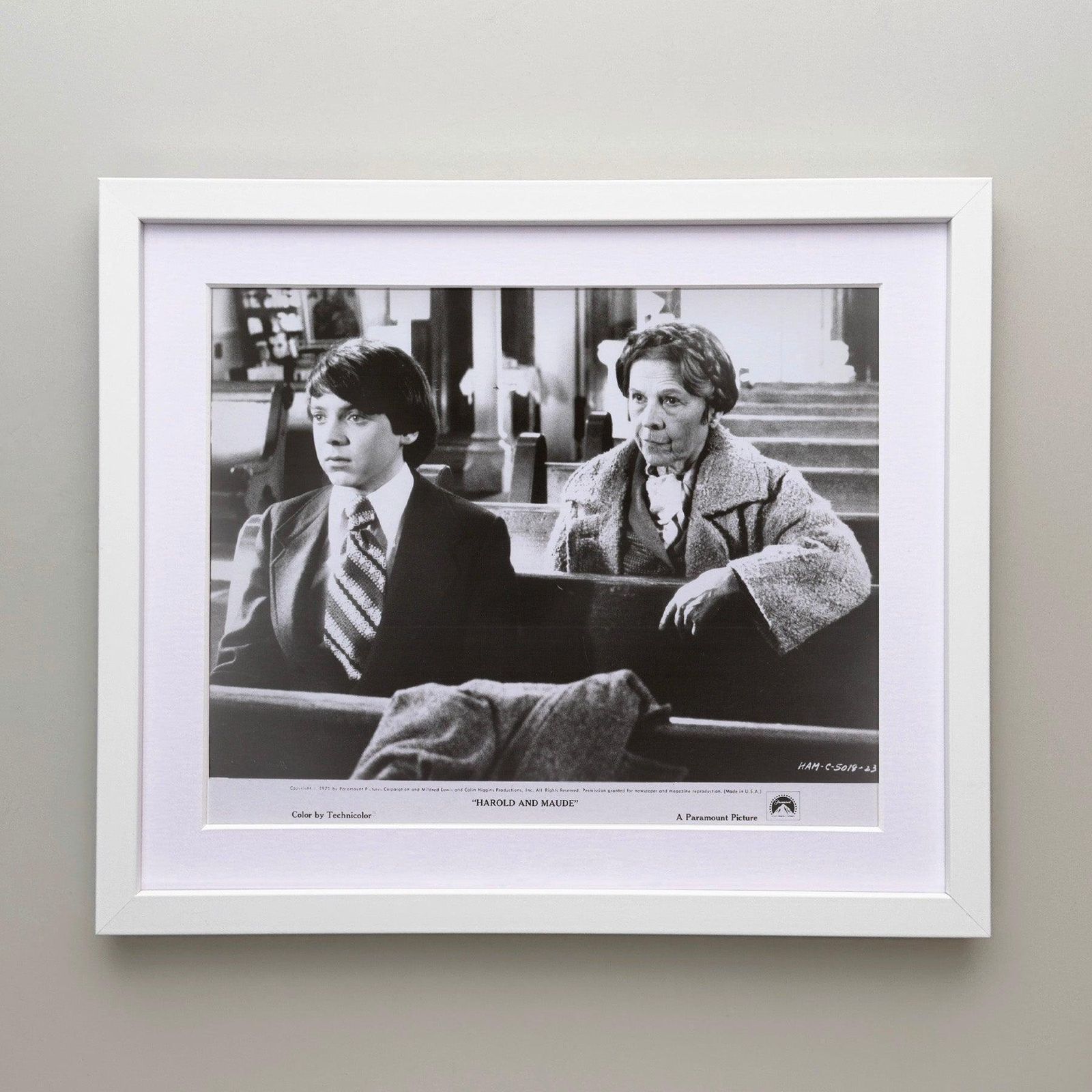 Photo de presse Harold And Maude (1971), encadrée photo for sale