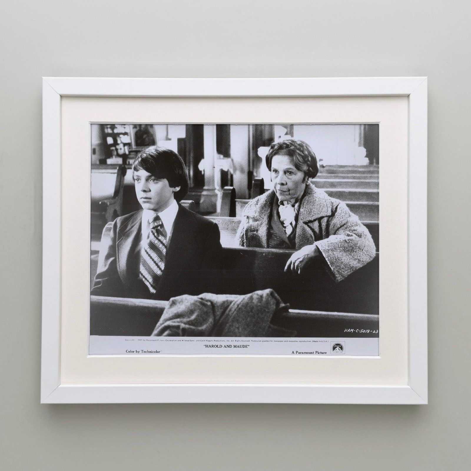 Photo de presse Harold And Maude (1971), encadrée photo Art