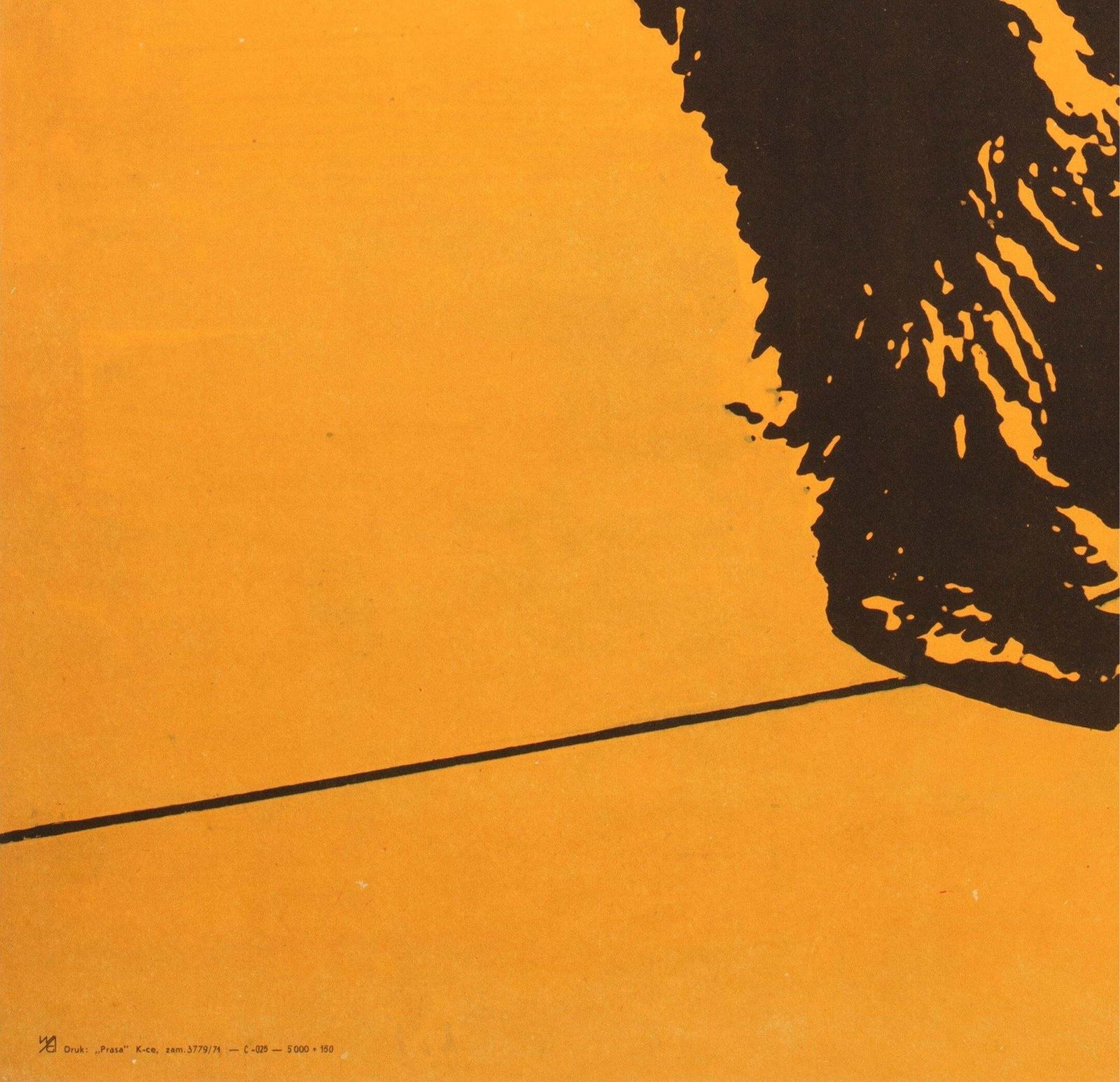 Affiche de cirque polonaise Cyrk, ours funambule jongleur, 1971 photo vintage