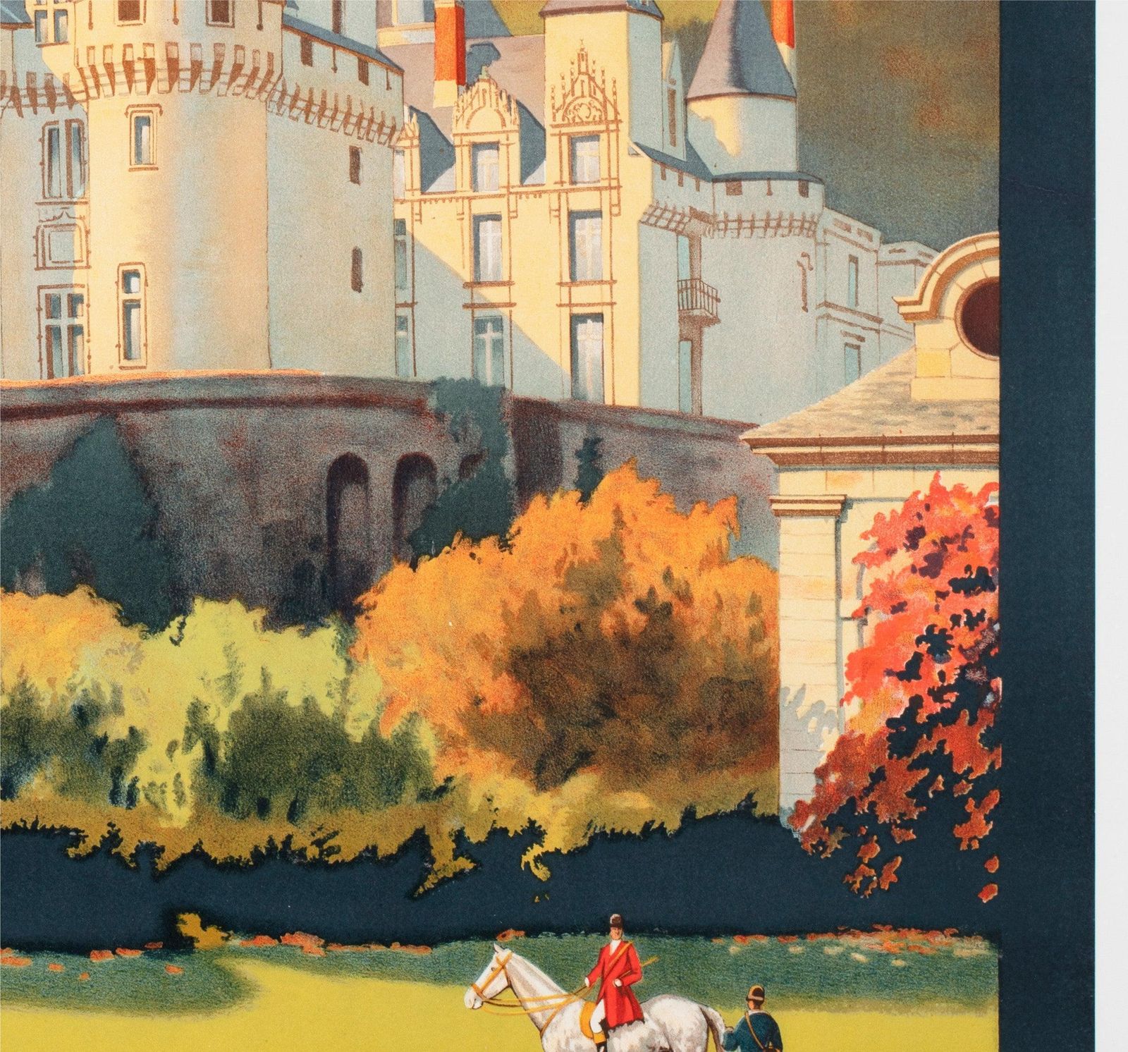 Usse Chateau Loire C1928 French Travel Advertising Poster, Constant Duval photo vinterior