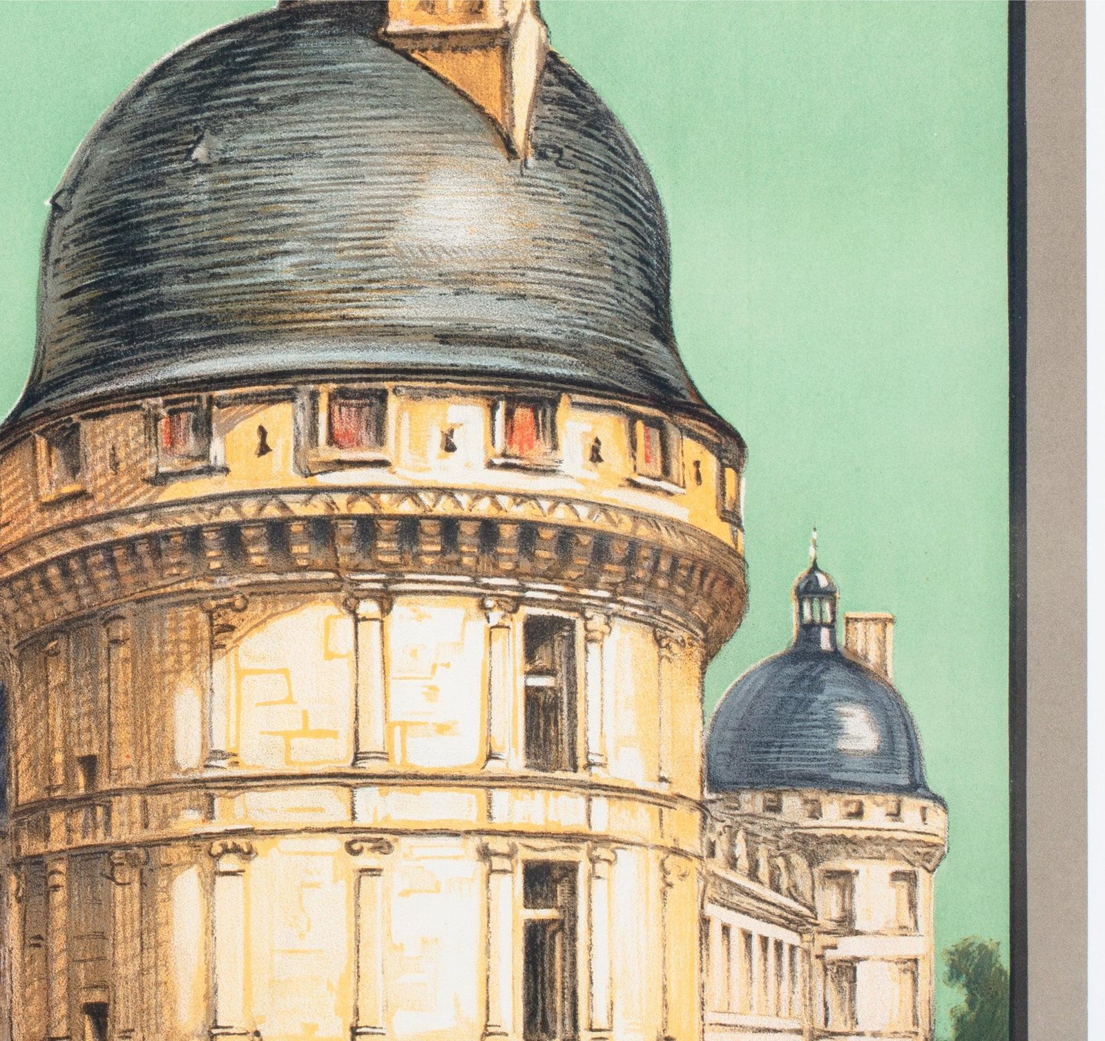 Valencay C1926 French Travel Advertising Poster, Jean Charles Hallo photo vinterior