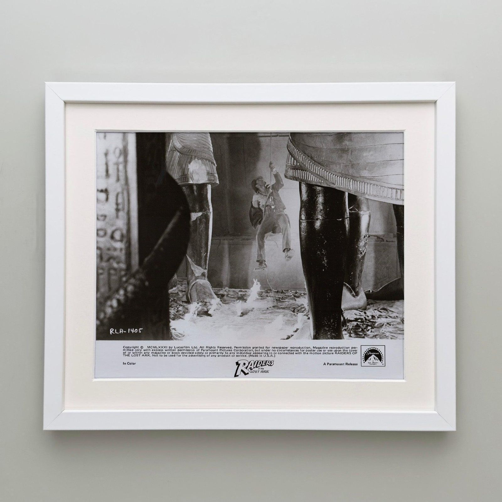 Raiders Of The Lost Ark 1981 Press Publicity Still, ingelijst photo Kunst