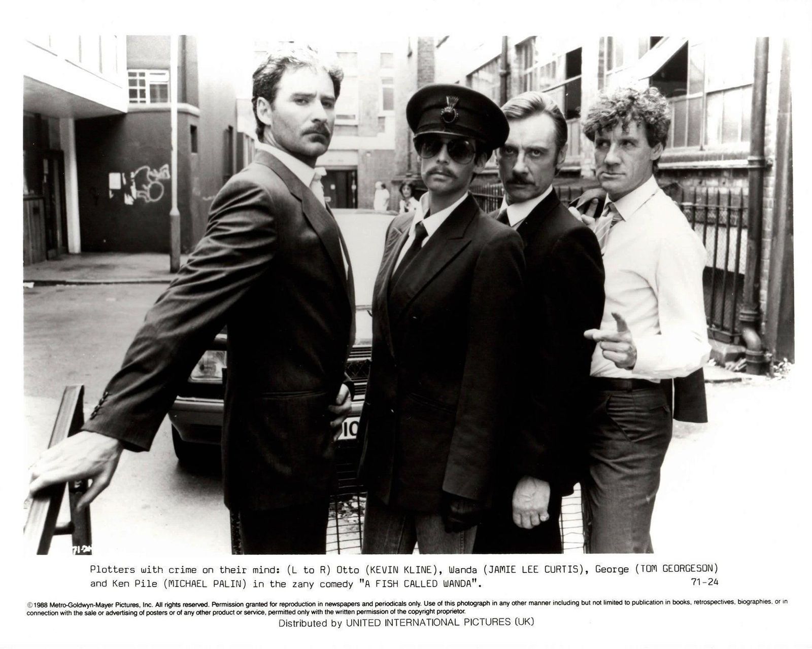 Photo de presse « A Fish Called Wanda » 1988, encadrée photo vinterior