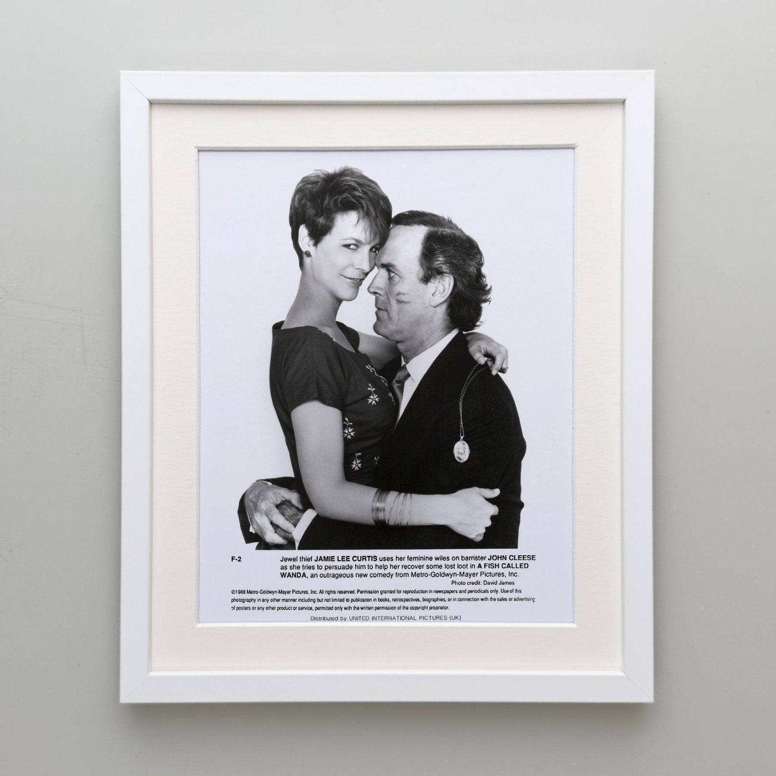 A Fish Called Wanda 1988 Press Publicity Still, ingelijst photo Kunst