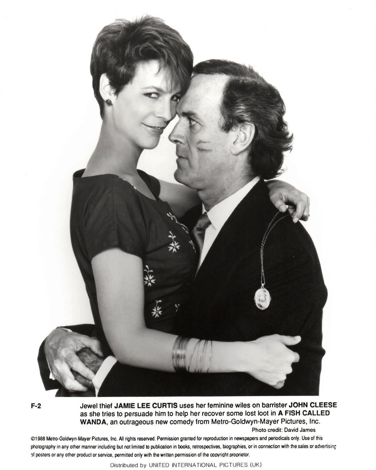 A Fish Called Wanda 1988 Press Publicity Still, ingelijst photo 168.0