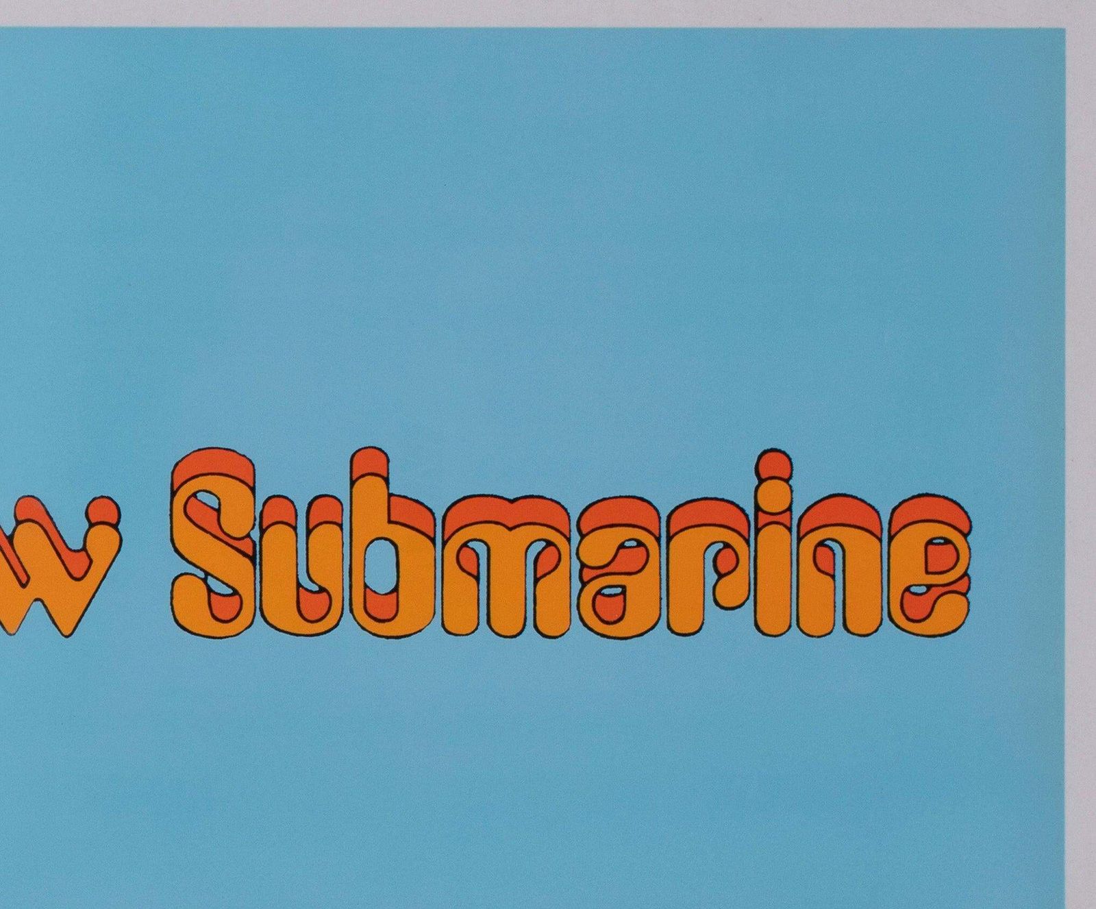 Affiche Yellow Submarine 1968 Capitol Records, Heinz Edelmann photo 2145.0