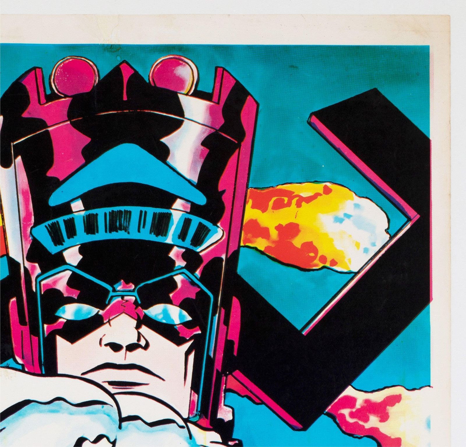 Affiche Marvel 1970 Galactus and the Silver Surfer, Jack Kirby photo Art