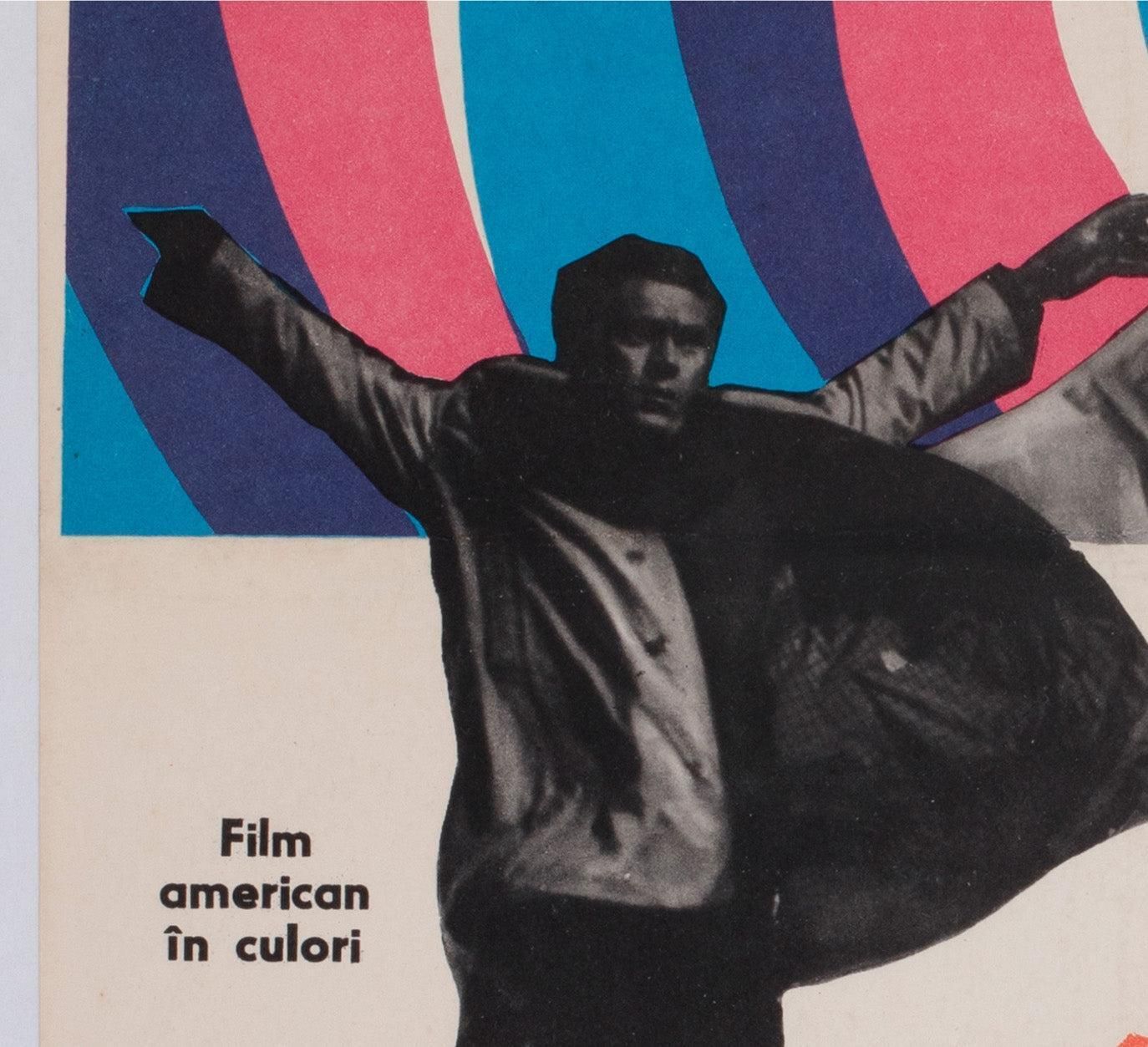 Bullitt 1968 Romanian Film Poster photo 1325.0