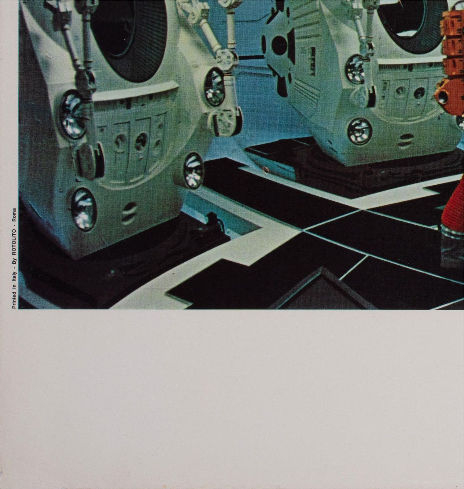 Affiche de film italienne Jumbo 2001 A Space Odyssey 1968, Hal Spying photo vinterior