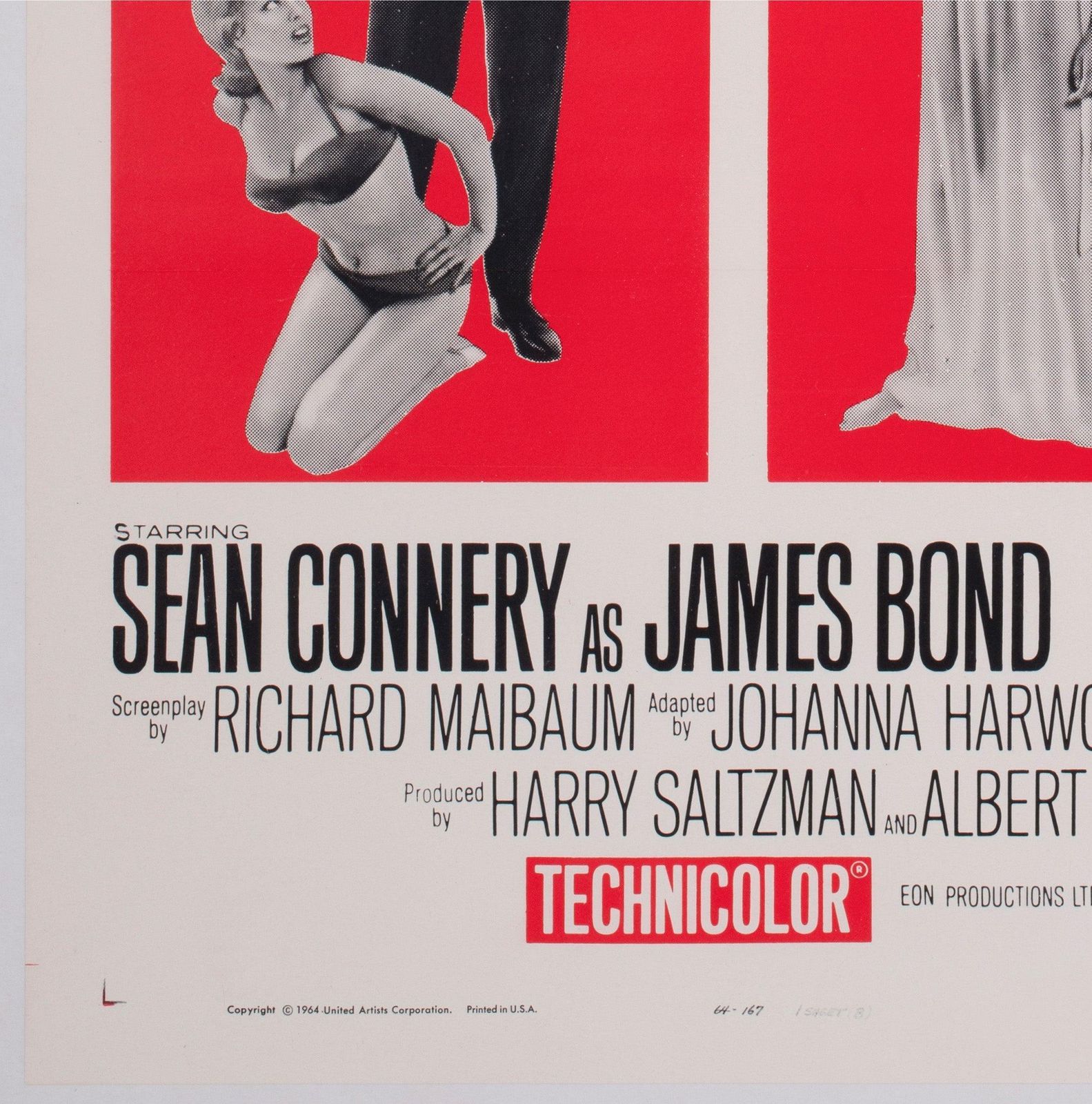 From Russia With Love, affiche de cinéma américaine 1 Sheet Style B, 1964 photo buy