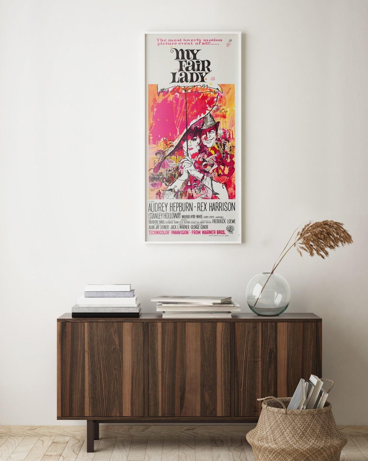 My Fair Lady 1964 Australian Daybill Film Poster, Bob Peak photo furniture