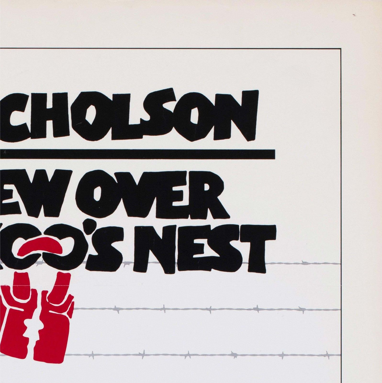 One Flew Over The Cuckoo's Nest 1975 Us 1 Sheet Pre Awards Film Poster photo Kunst