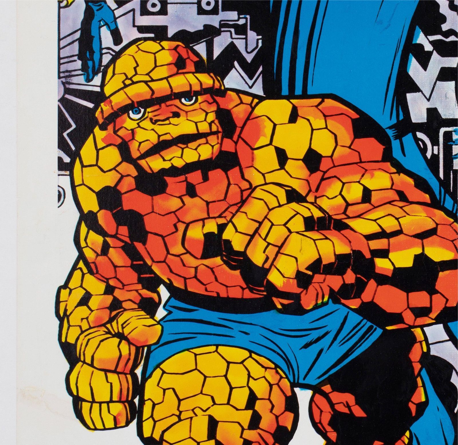 Fantastic Four 1970 Marvel Poster, Jack Kirby photo 861.0
