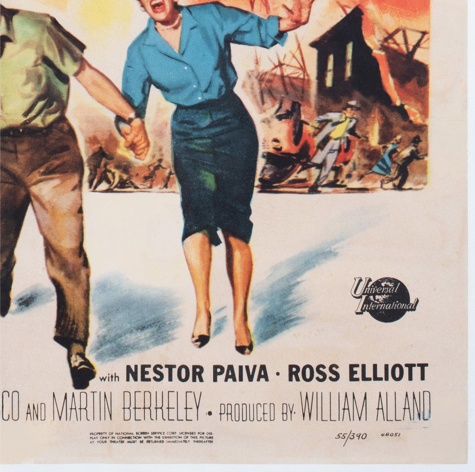 Affiche de cinéma Tarantula, format US 1 Sheet, 1955, par Reynold Brown photo vintage
