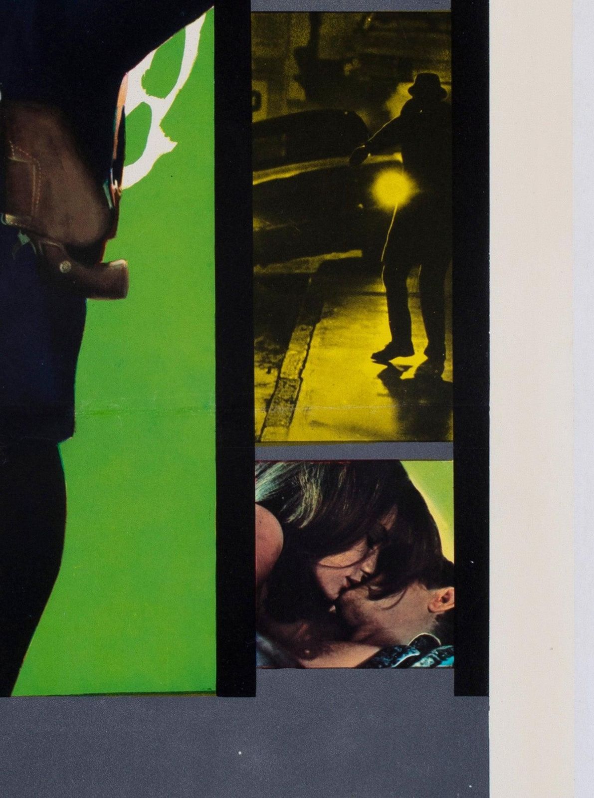 Affiche de cinéma italienne Bullitt 1969 Locandina, Renato Ferrini photo vinterior
