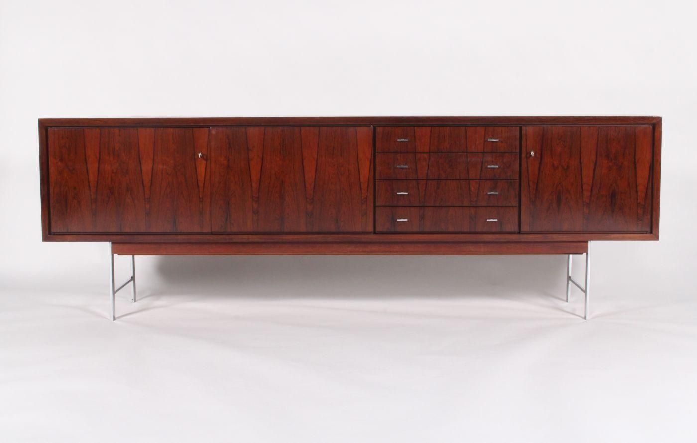Stunning Mid Century Scandanavian Rosewood Sideboard photo 5183.0