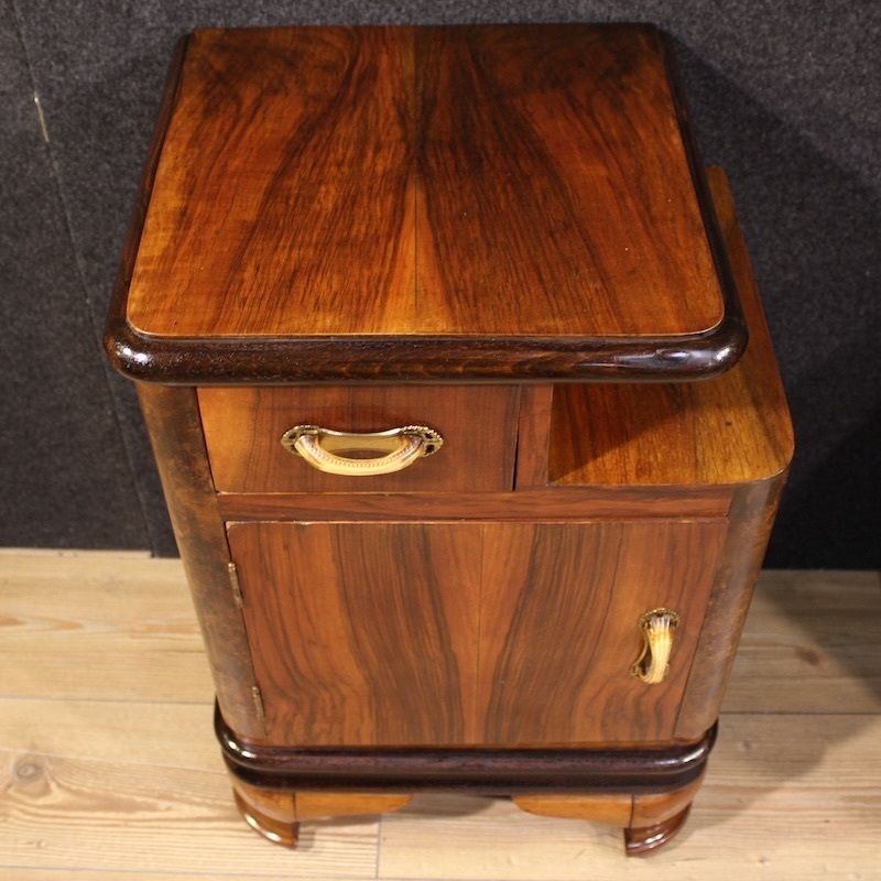photo furniture Paire de tables de chevet italiennes du XXe siècle