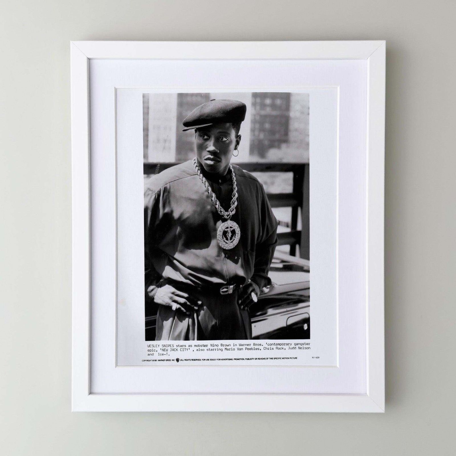 New Jack City 1991 Publicity Film Movie Press Still Framed photo for sale