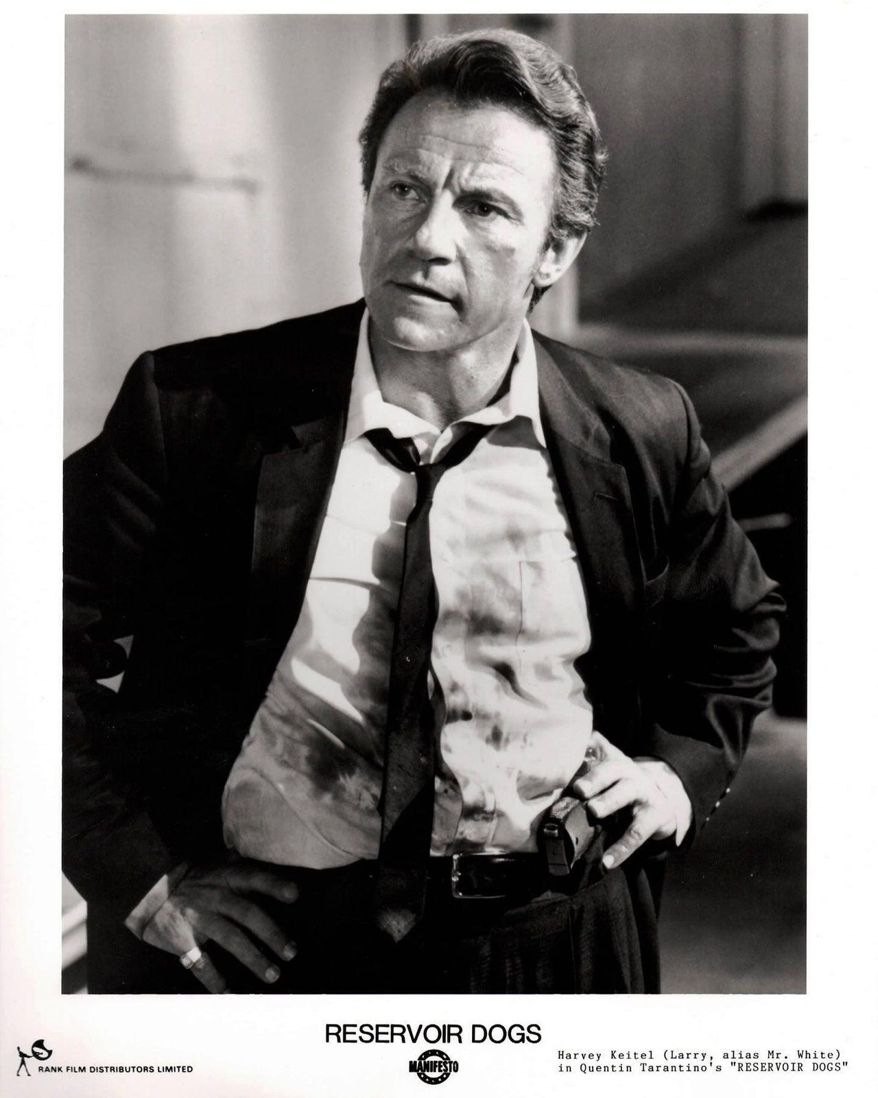 Reservoir Dogs 1992 Publicity Film Movie Press Still Framed photo vinterior