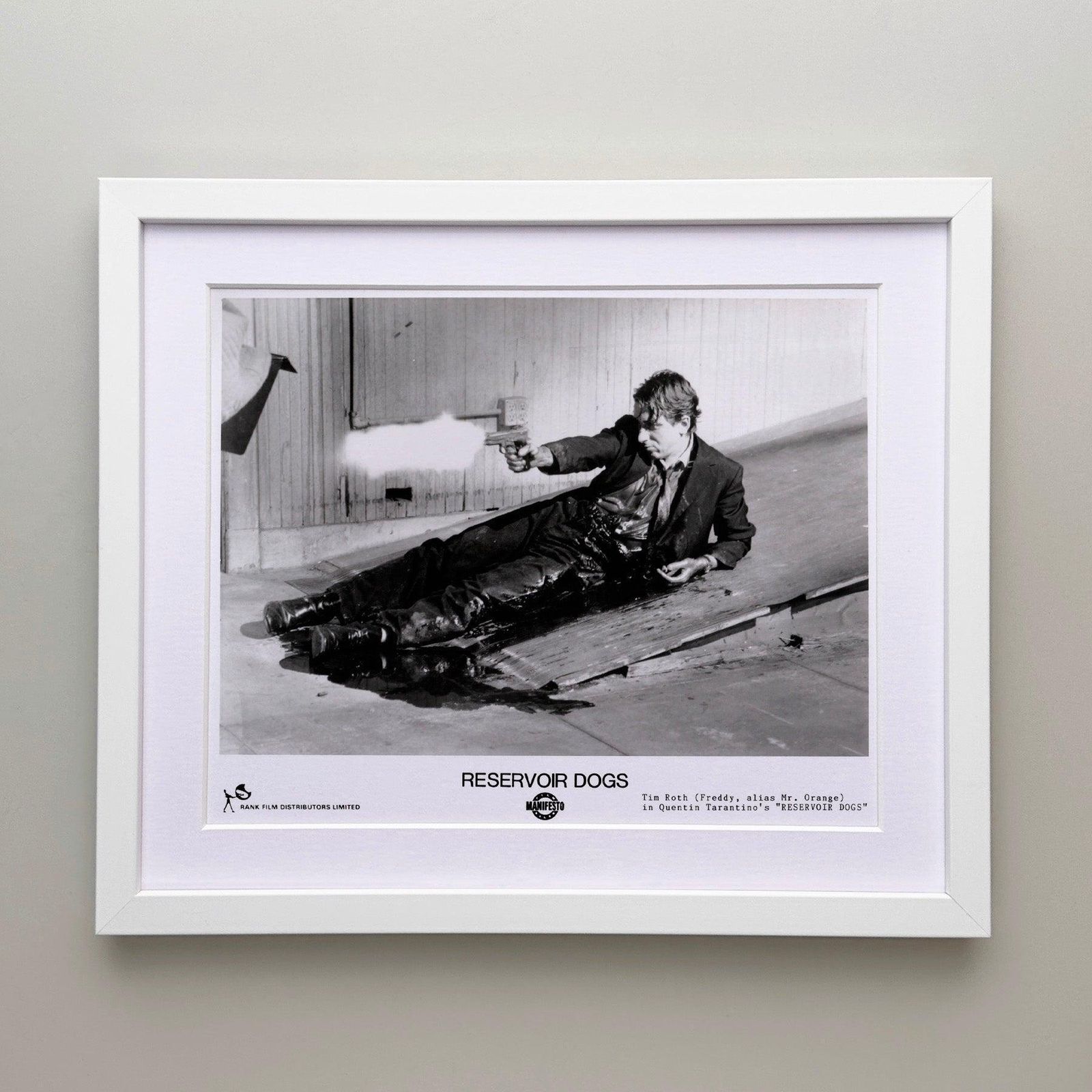 Photo de presse du film Reservoir Dogs, 1992, encadrée photo for sale