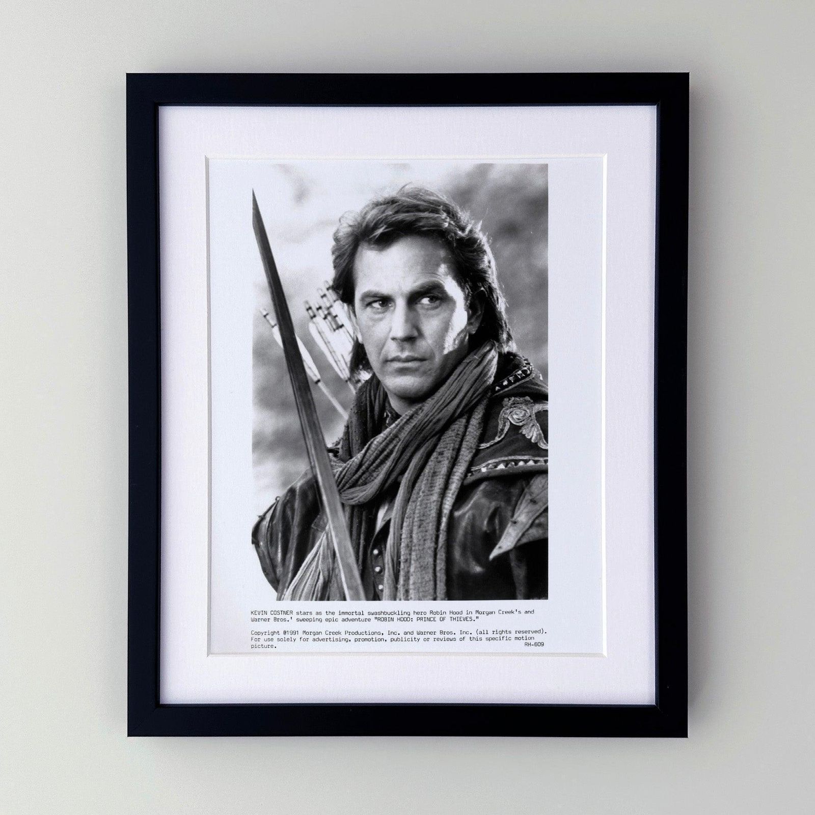 Photo de presse encadrée, Robin Hood Prince of Thieves, 1991 photo furniture