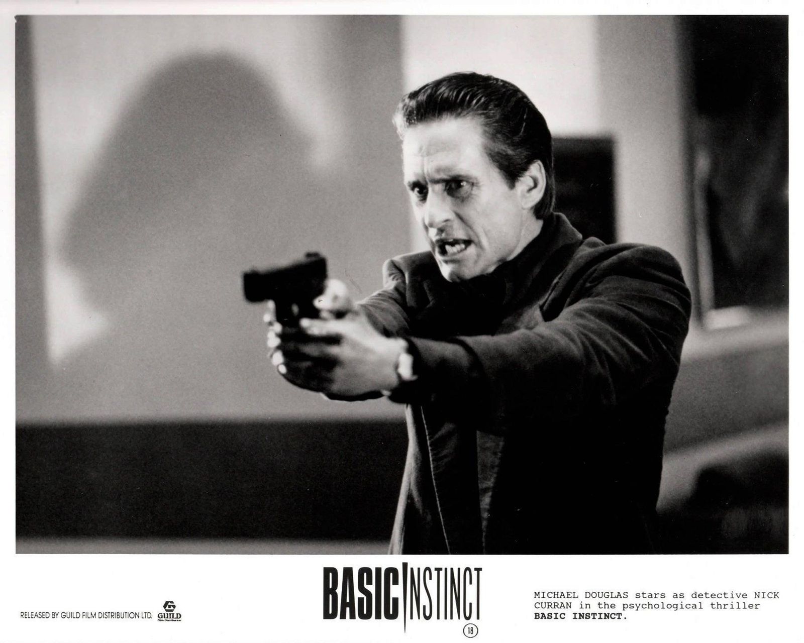 Photo de presse du film Basic Instinct (1992), encadrée photo vinterior