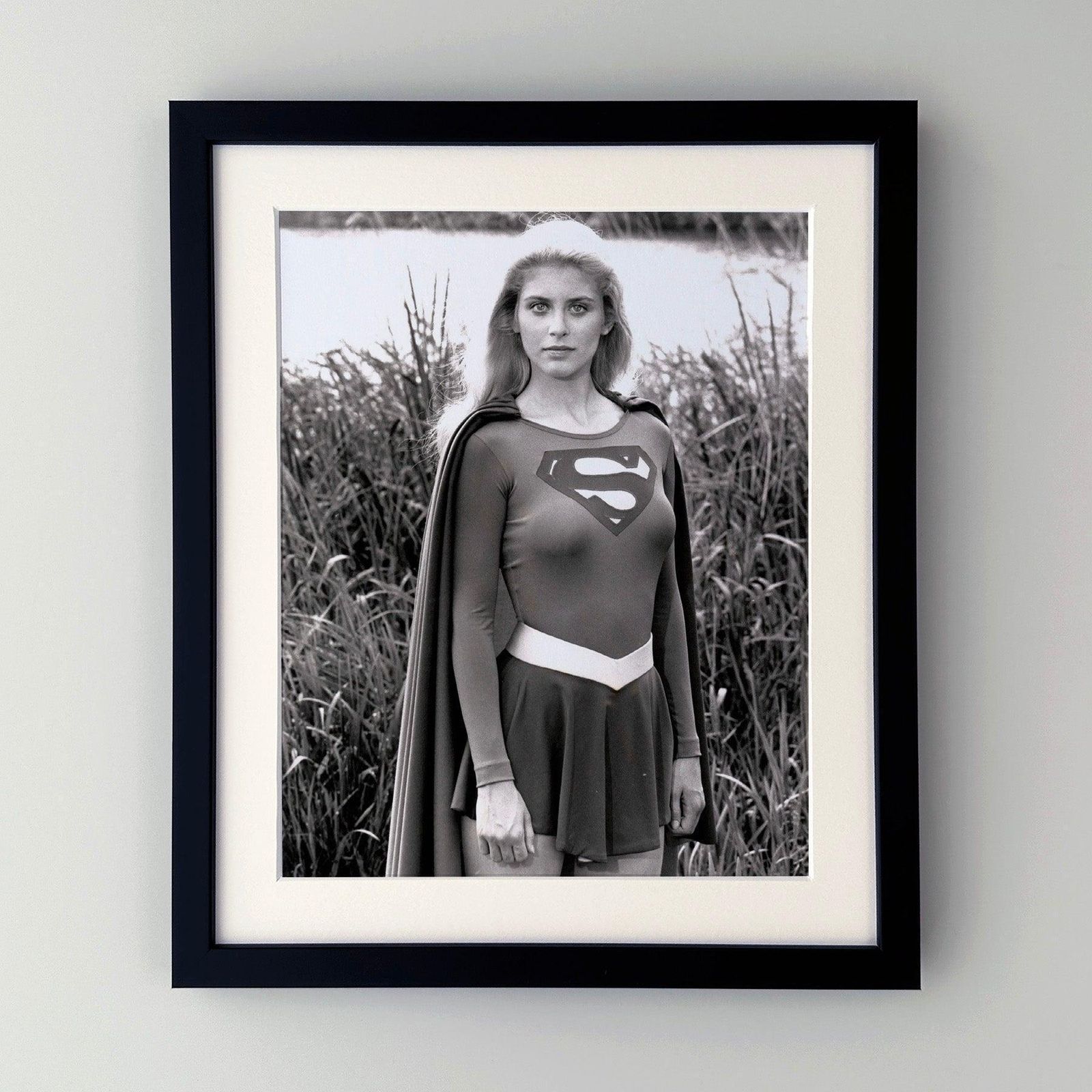 Supergirl 1984 Publicity Film Movie Press Still Framed photo furniture