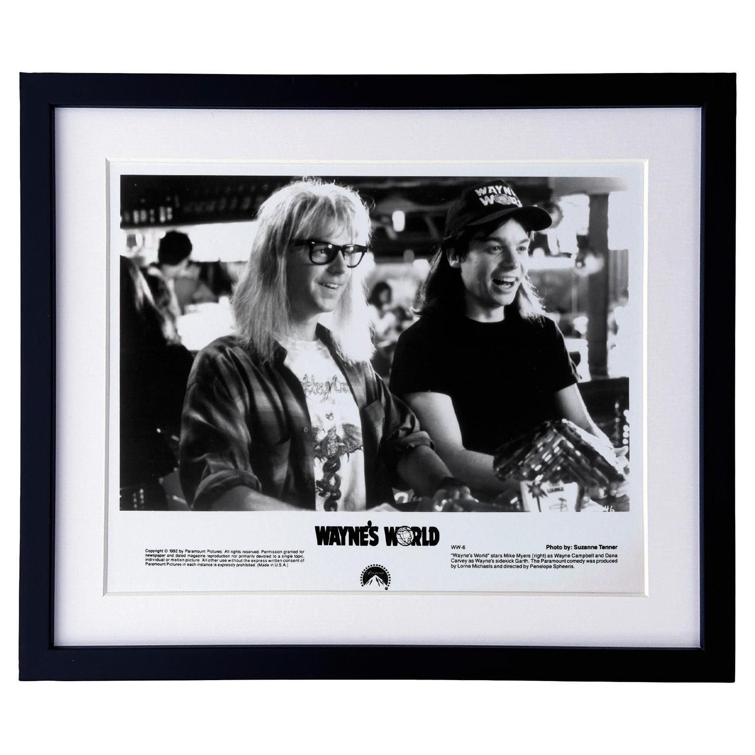 Waynes World 1992 Publicity Film Movie Press Still Framed