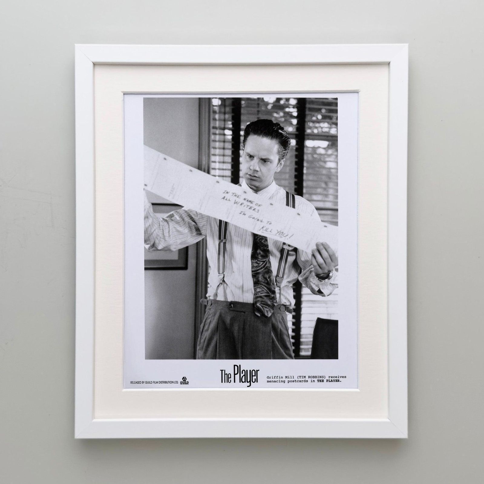 The Player 1992 Publiciteitsfilm Movie Press Still Ingelijst photo Kunst