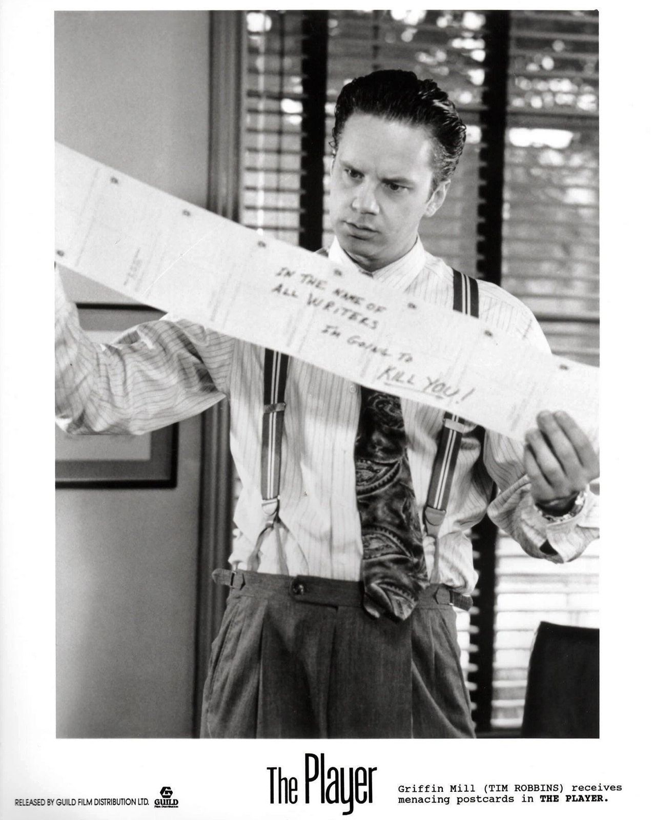 The Player 1992 Publicity Film Movie Press Still Framed photo vinterior
