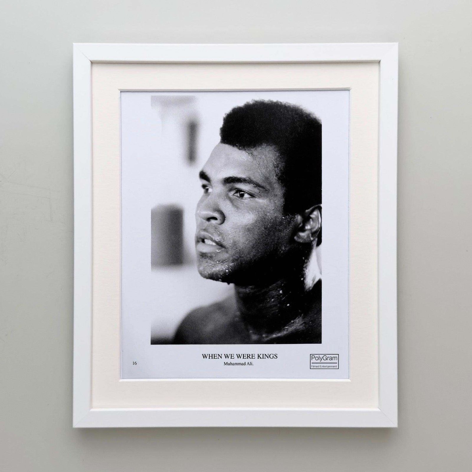 Photographie de presse encadrée, When We Were Kings, 1996 photo Art