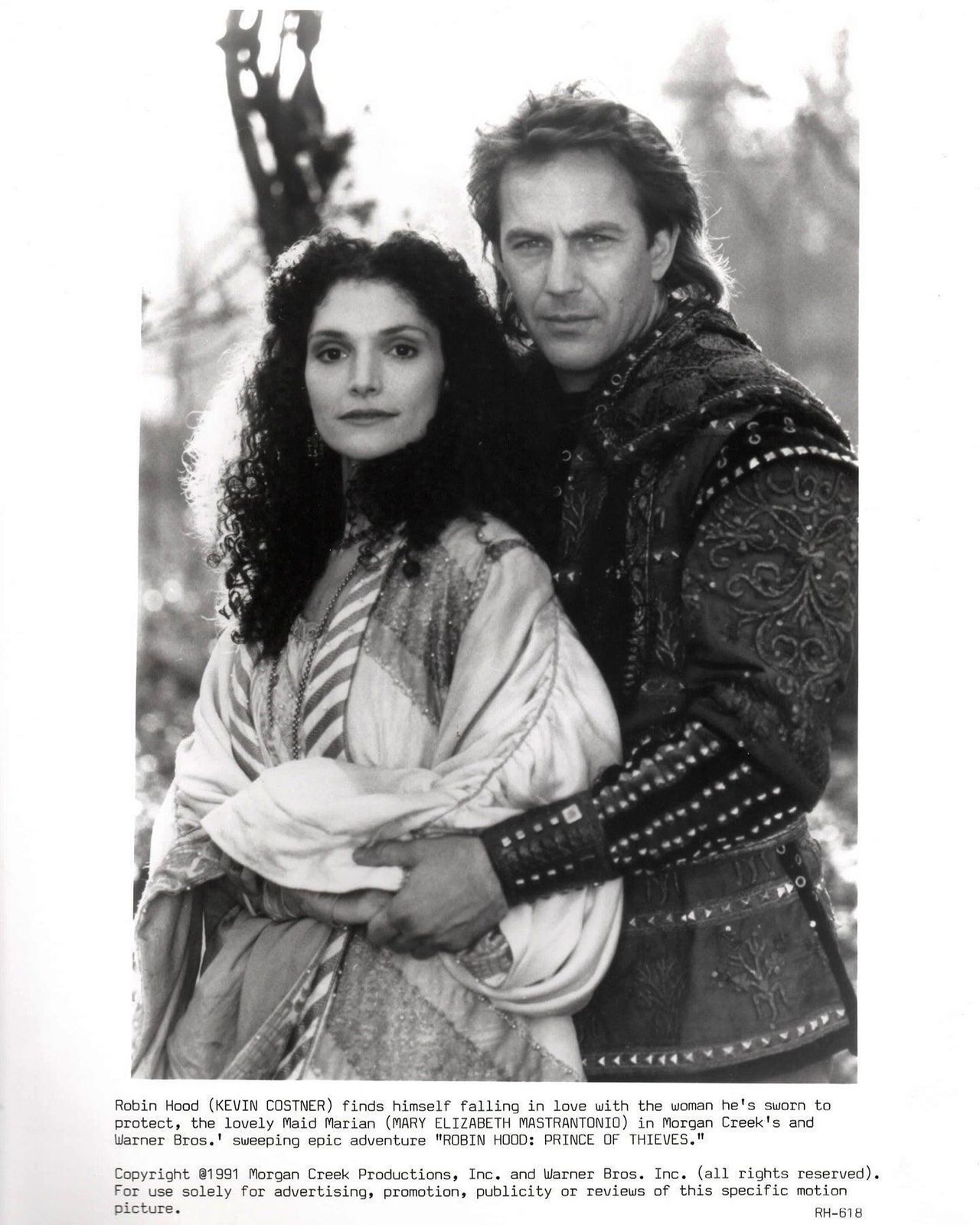 Photo de presse encadrée, Robin Hood Prince of Thieves, 1991 photo vinterior