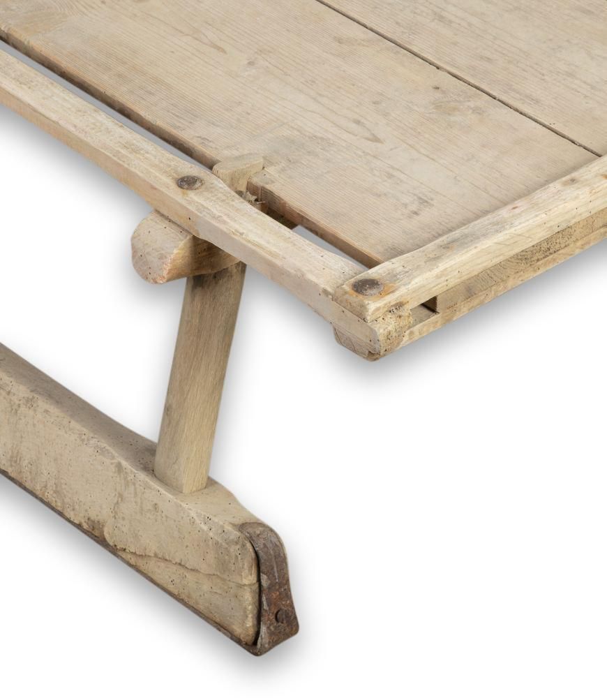 19th Century French Alpine Sledge Or Sleigh photo Furniture