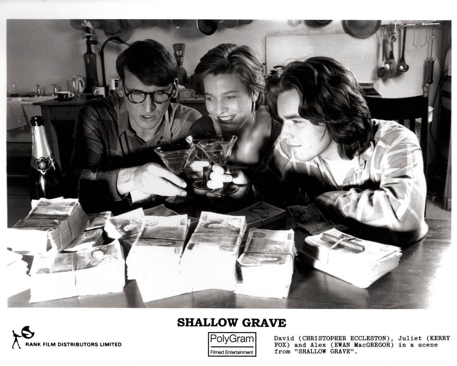 Photographie de presse encadrée, Shallow Grave, 1994 photo vinterior