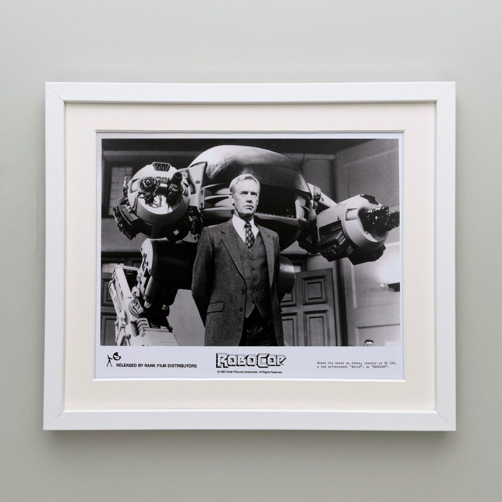Photo de presse du film Robocop (1987), encadrée photo Art