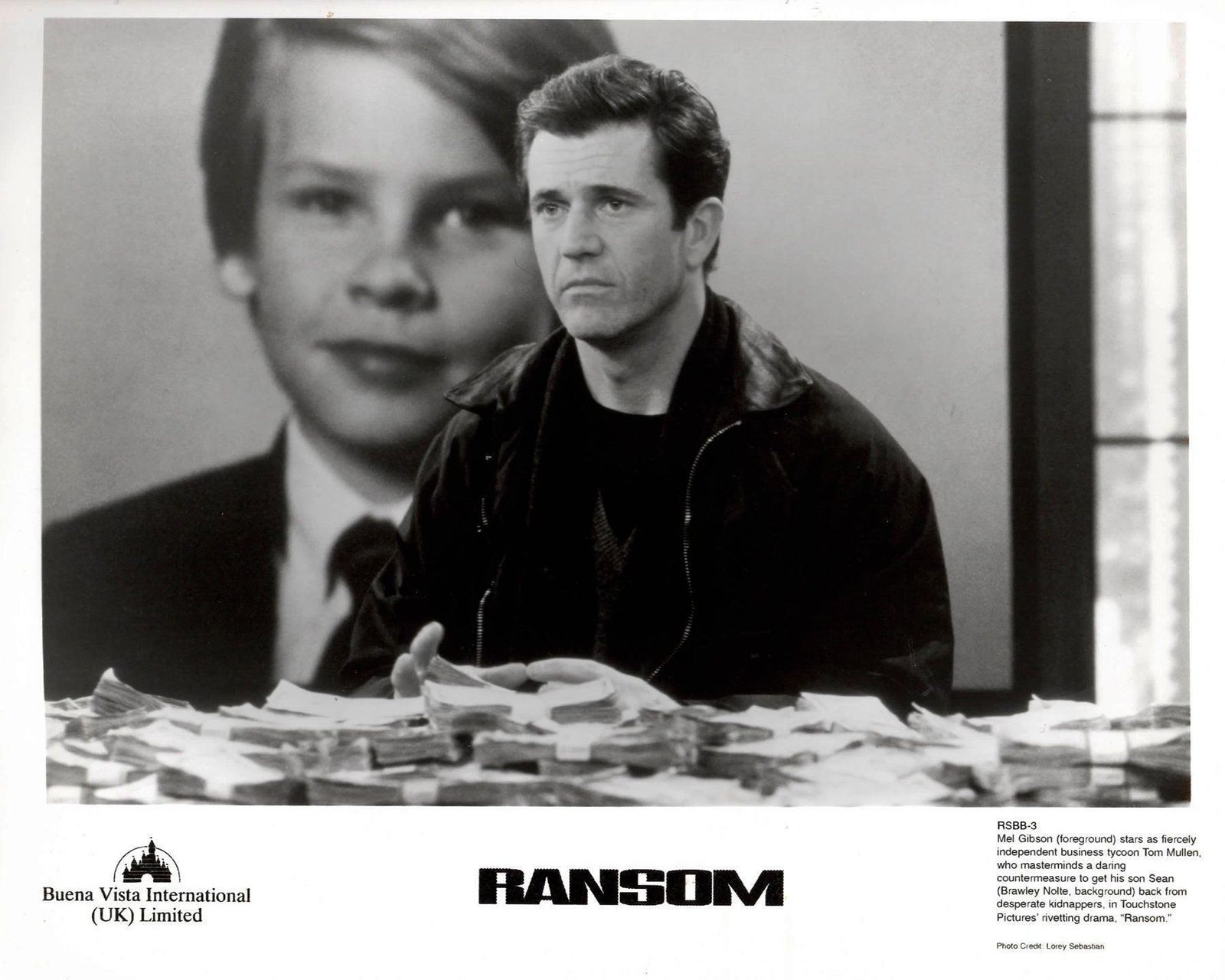 Ransom 1996 Publicity Film Movie Press Still Framed photo vinterior