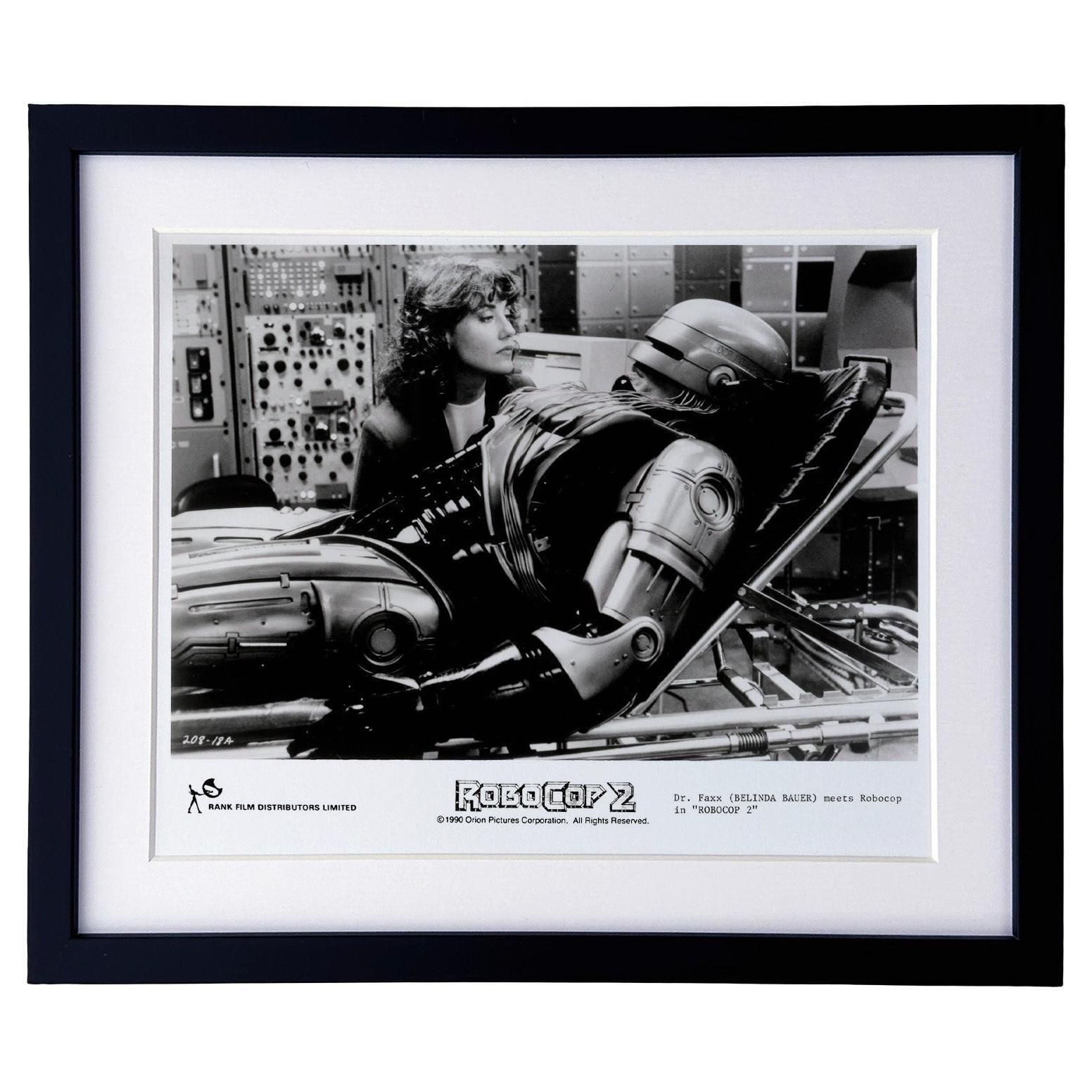 Photo de presse originale Robocop 2, 1990, encadrée