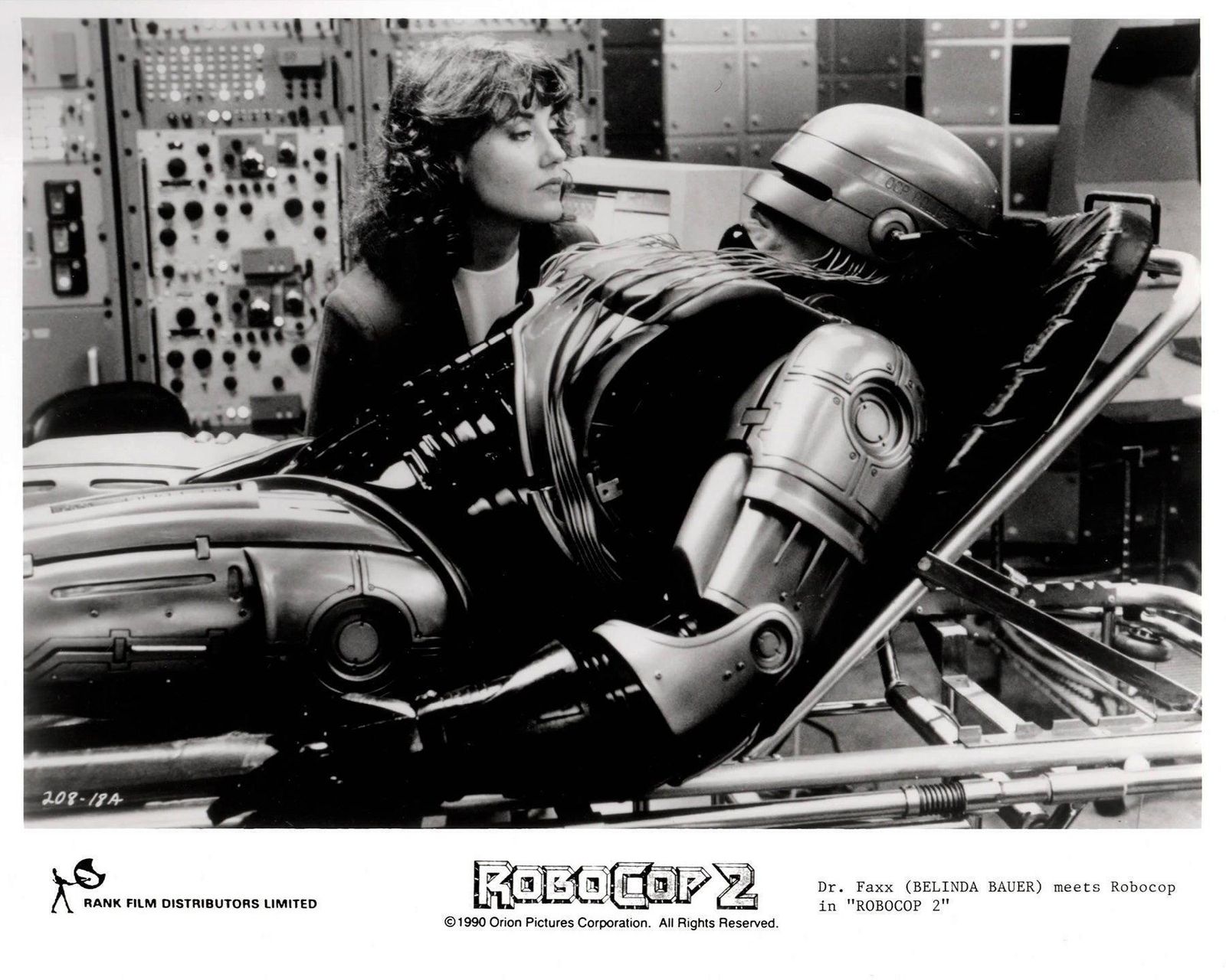 Photo de presse originale Robocop 2, 1990, encadrée photo vinterior
