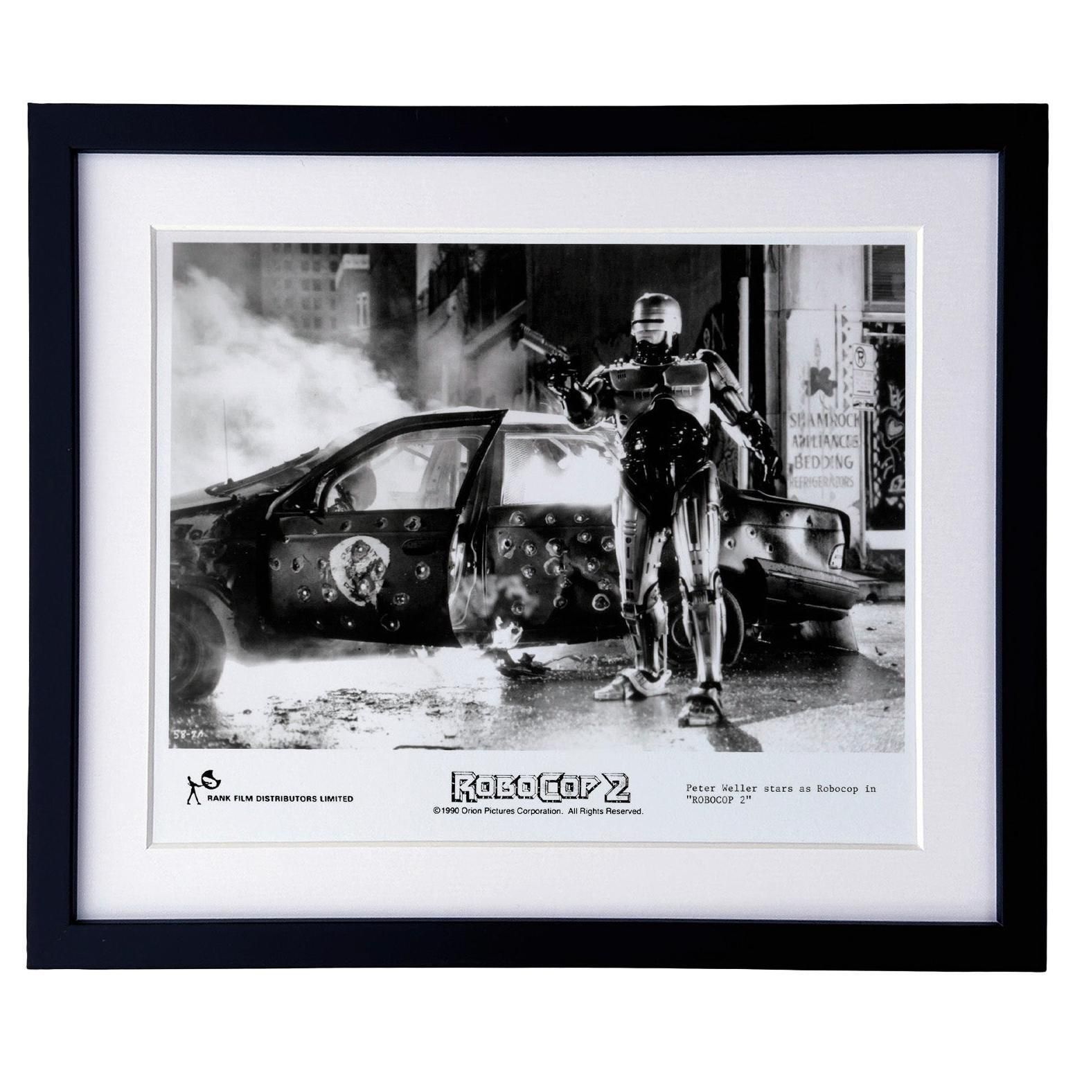 Photo de presse originale Robocop 2, 1990, encadrée