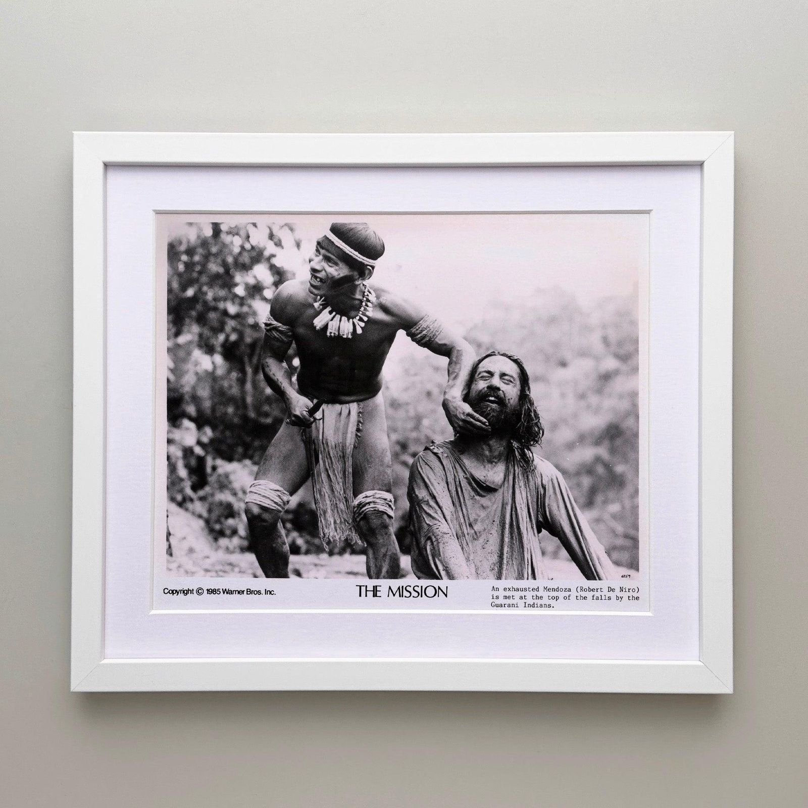 The Mission 1986 Publicity Film Movie Press Still Framed photo for sale