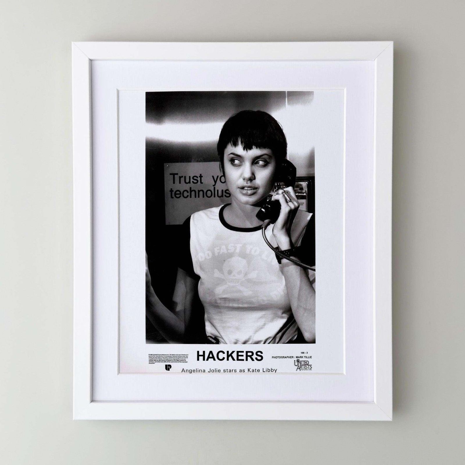 Photo de presse encadrée du film Hackers, 1995 photo for sale