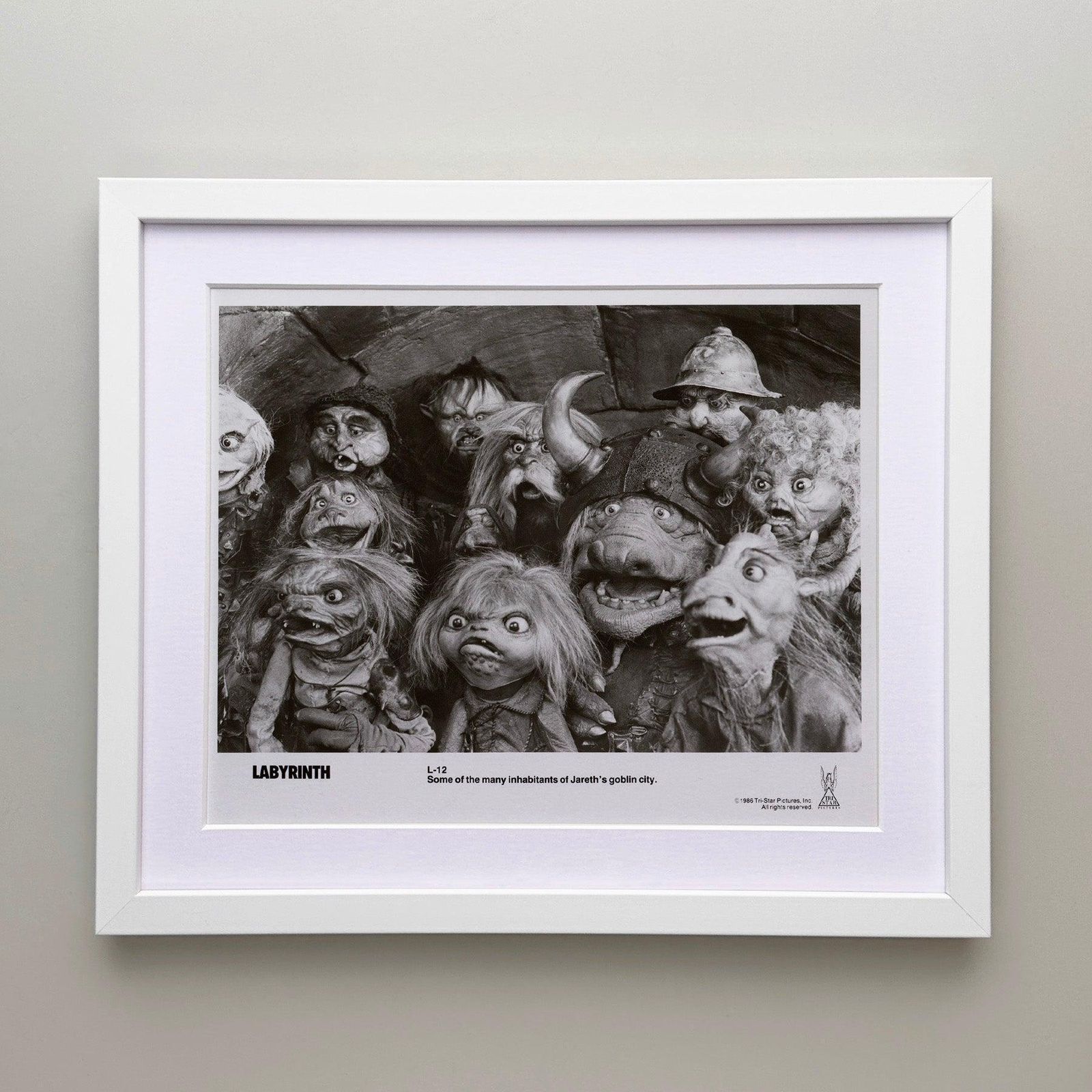 Labyrinth 1986 Publicity Film Movie Press Still Framed photo for sale
