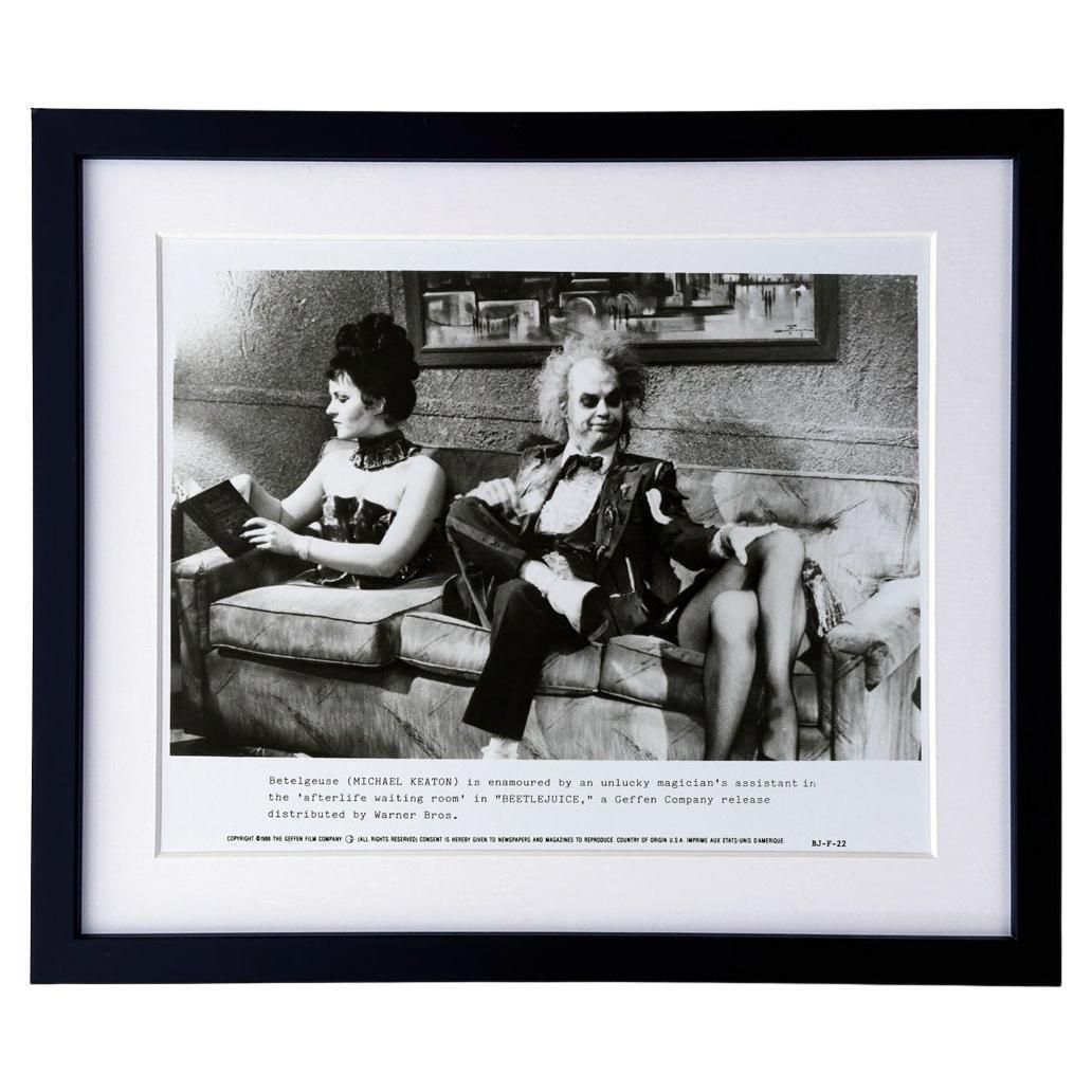 Beetlejuice 1988 Press Publicity  Film Movie Still Photo Framed