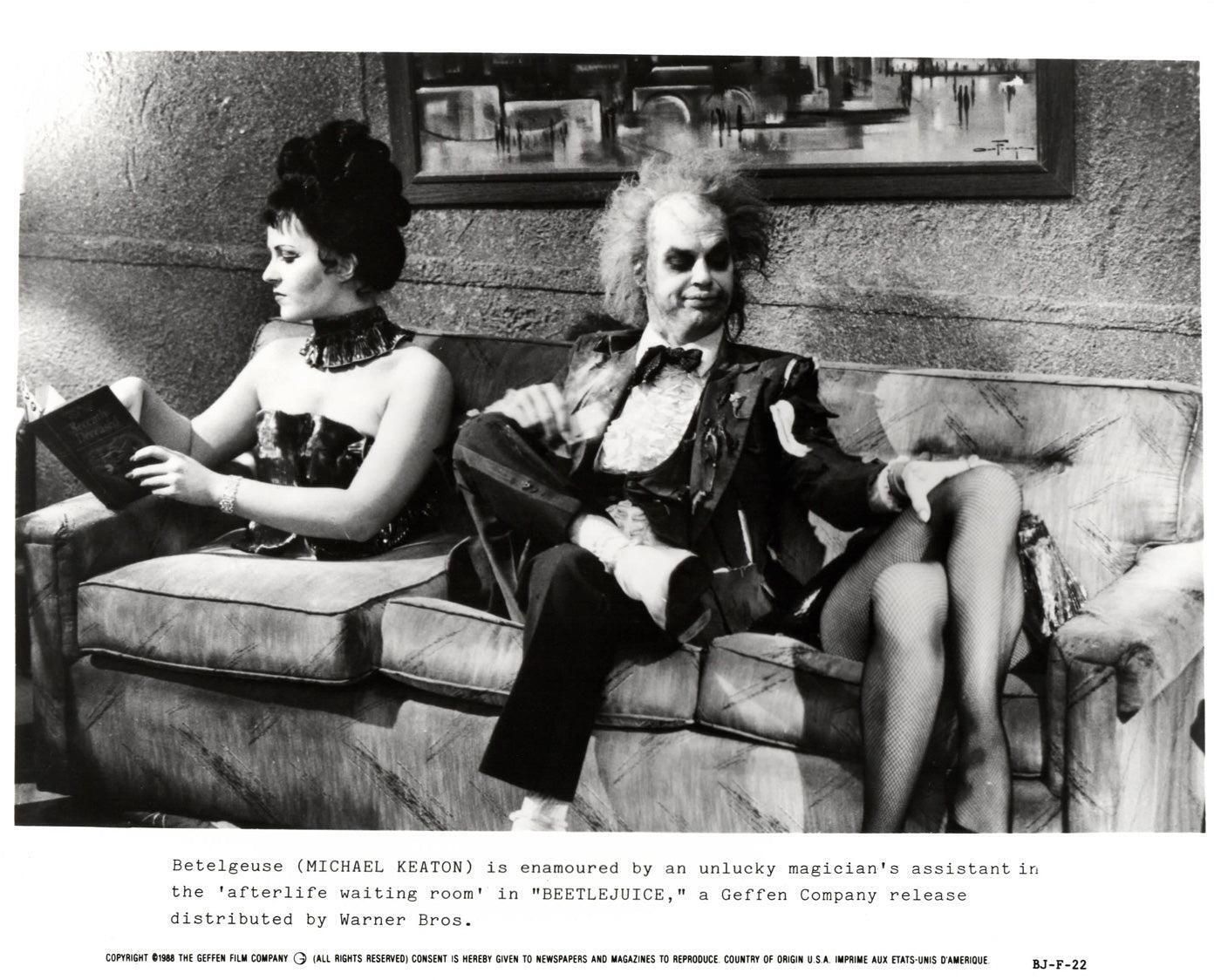 Photo de presse du film Beetlejuice (1988), encadrée photo Art